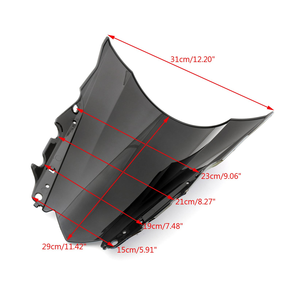 2015-2018 Yamaha YZF-R3 Windshield WindScreen Generic