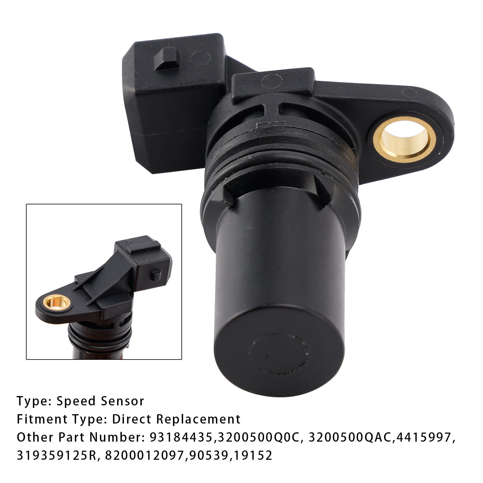 Speed Sensor 319359125R For Clio Trafic Master Vivaro Movano Primastar SEB5101