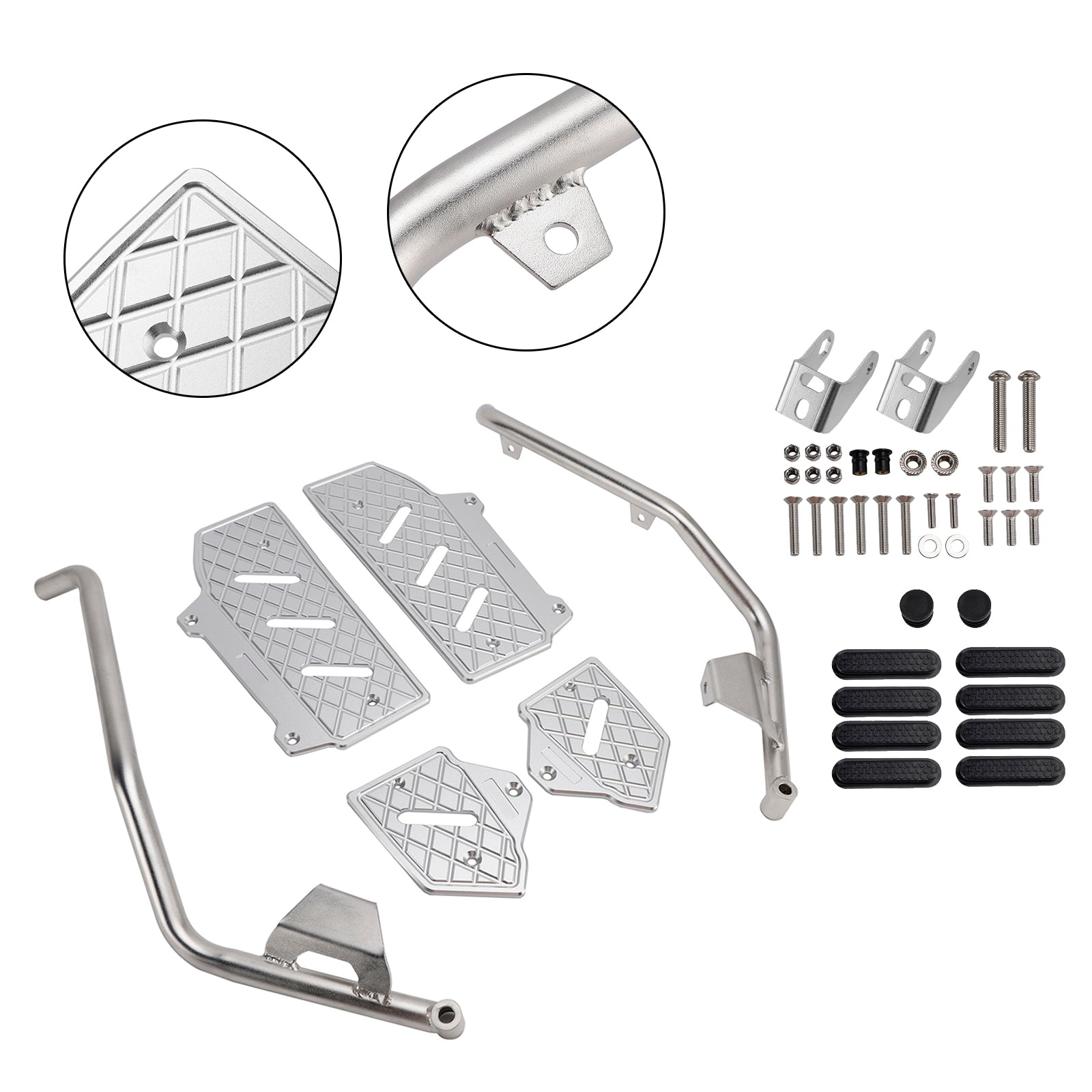 Engine Protect Guard Frame Lower Crash Bar For Honda Adv350 2022-2025 2024 Black