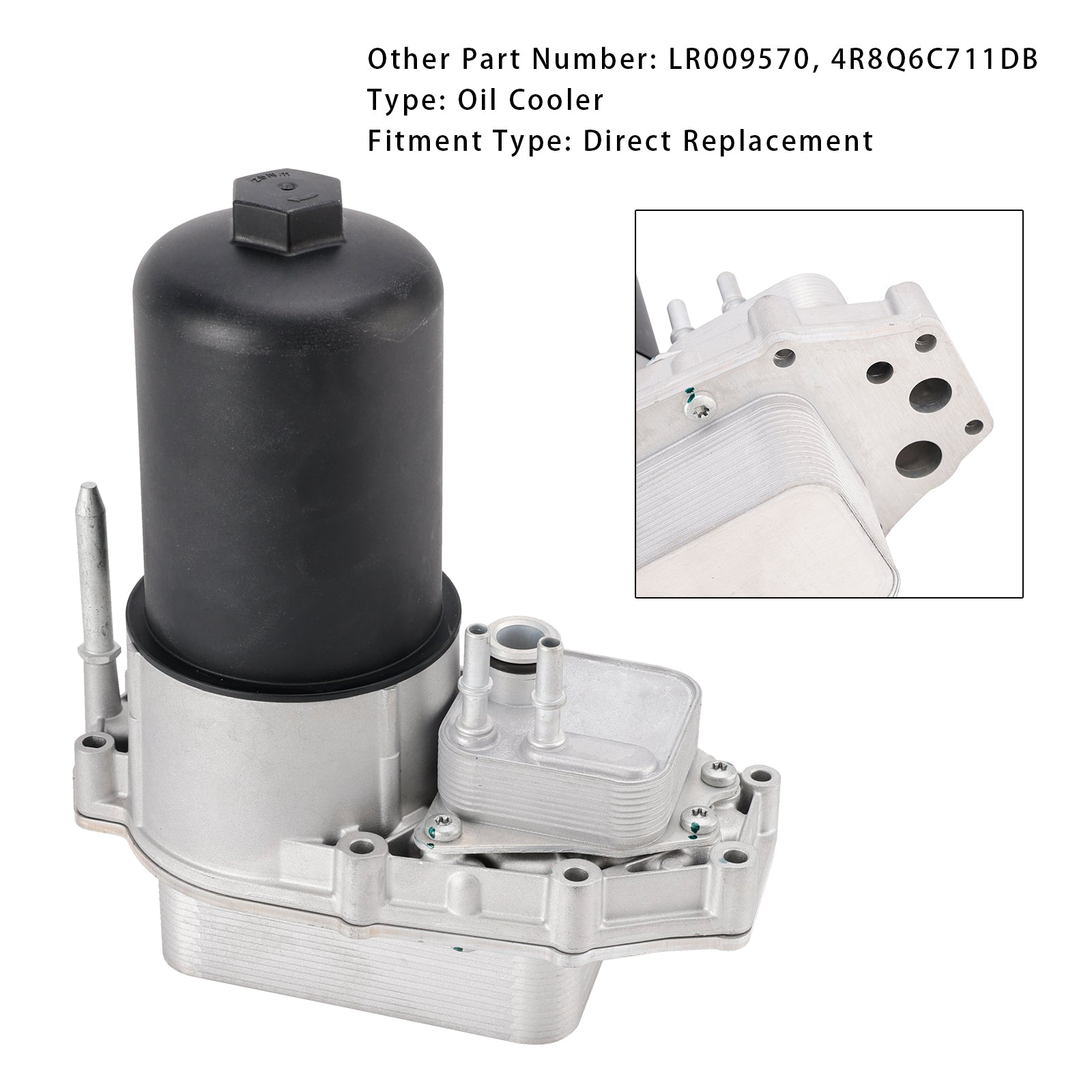 2005-2015 Land Rover LR3 LR4 Range Rover Sport Oil Cooler Assembly LR009570 1356789 1354253