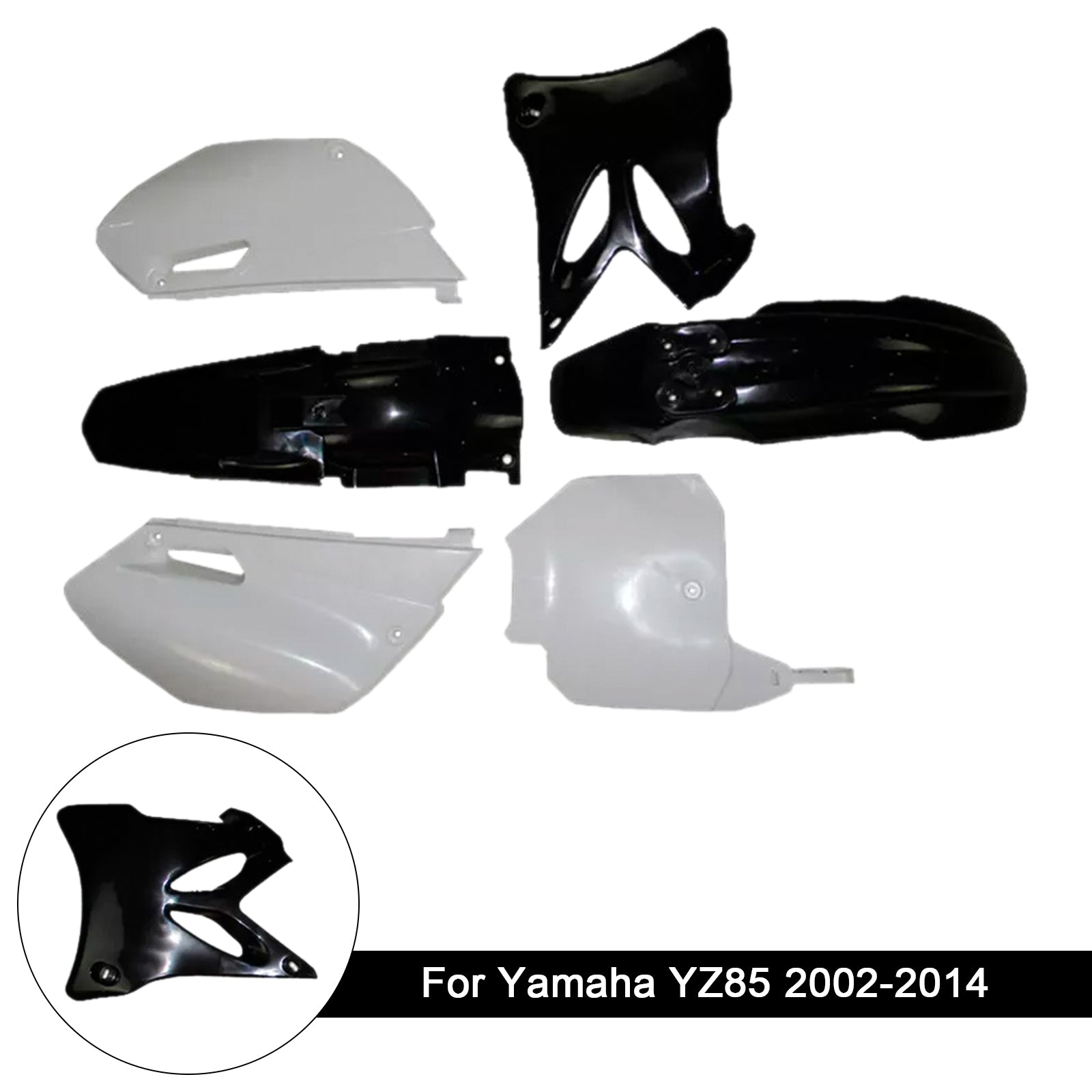 Body Plastic Kit Fender Fairing For Yamaha YZ85 2002-2014