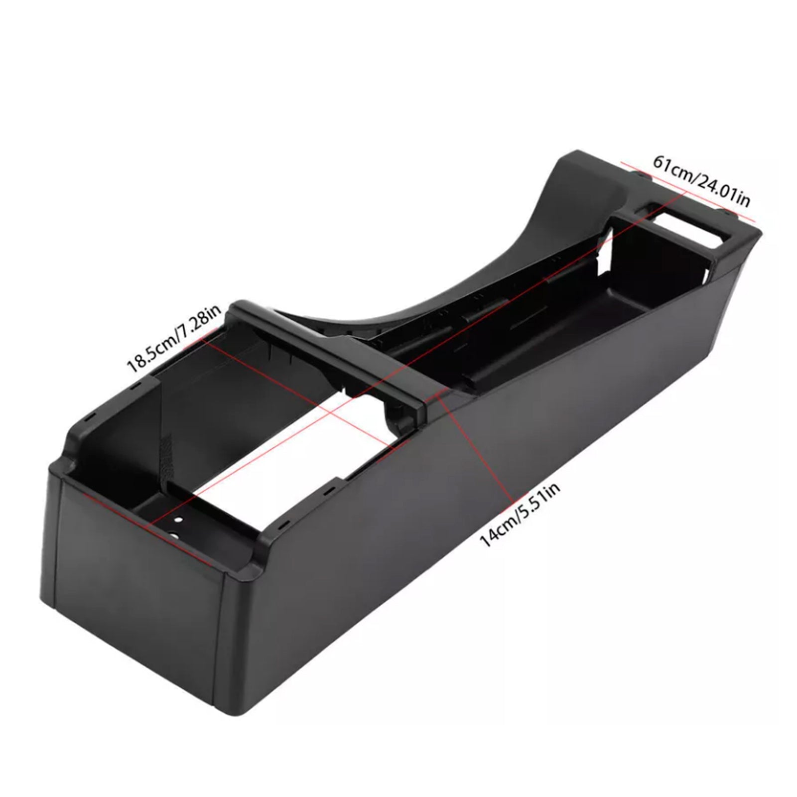 1999-2005 BMW 3 Series E46 4 Door Black Center Console Trim Base Cup Coin Holder 51168218305