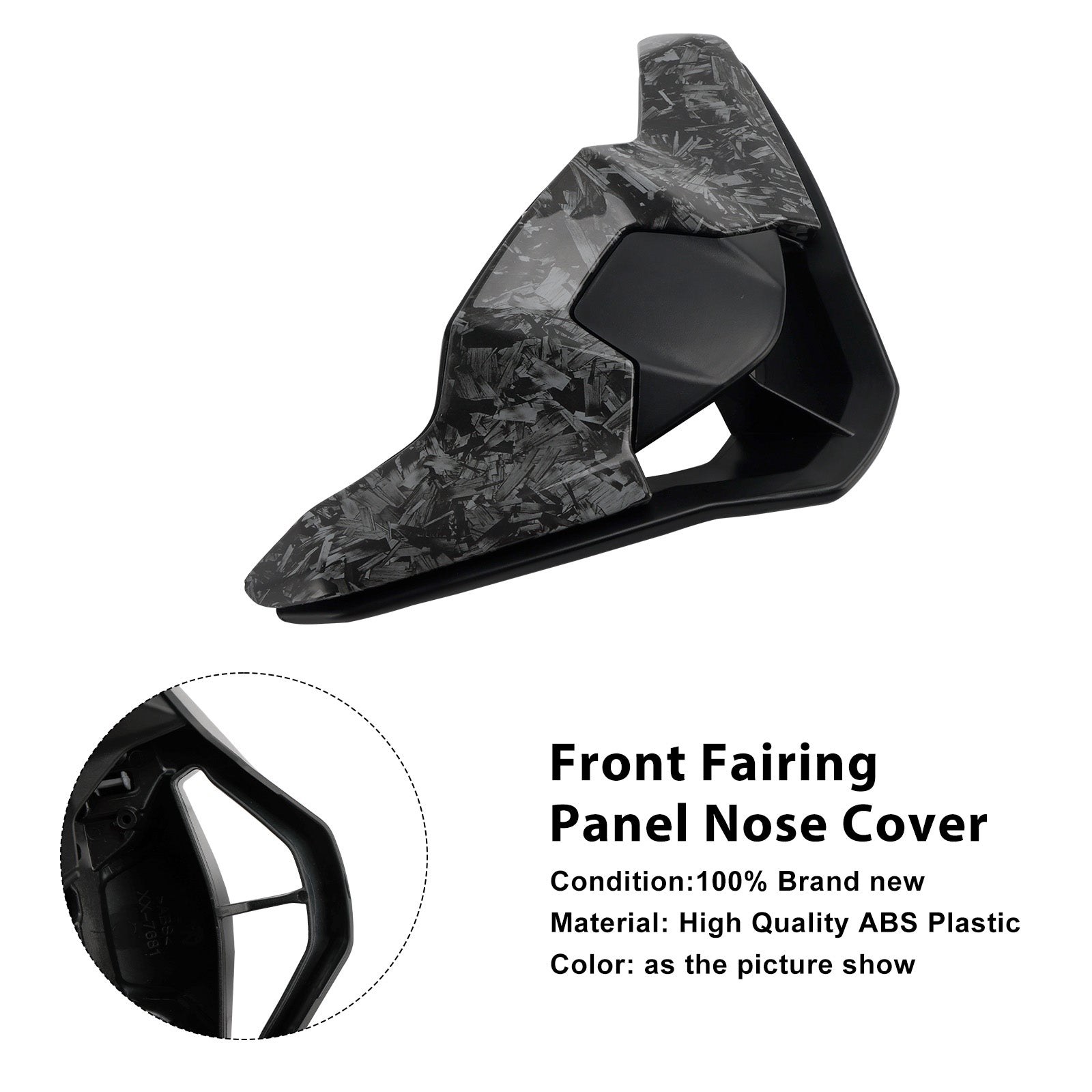 2023-2025 Street Triple 765 R/RS Front Fairing Panel Nose Cover