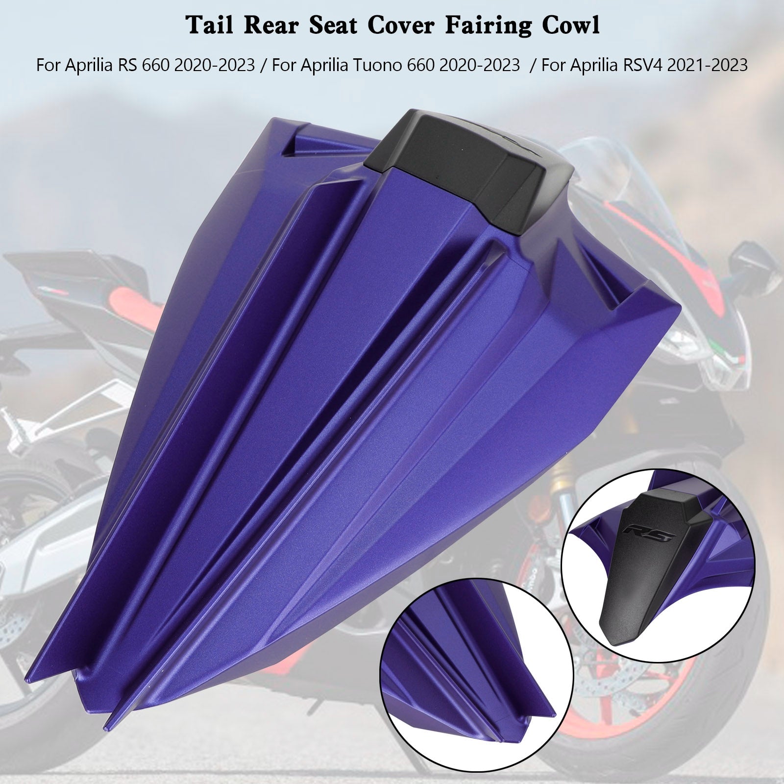 2020-2023 Aprilia Tuono 660 Rear Seat Cover Fairing Cowl