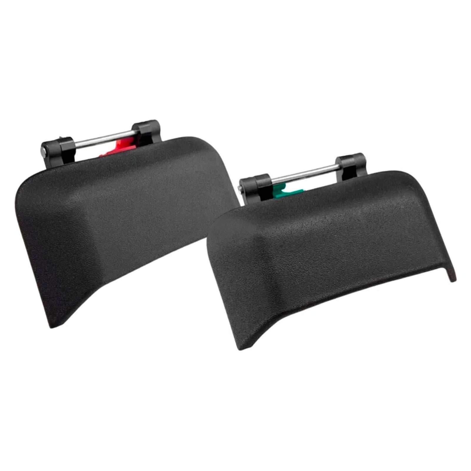 1Pair Car Rear Door Exterior Handle Black For Jeep Compass 2007-2016