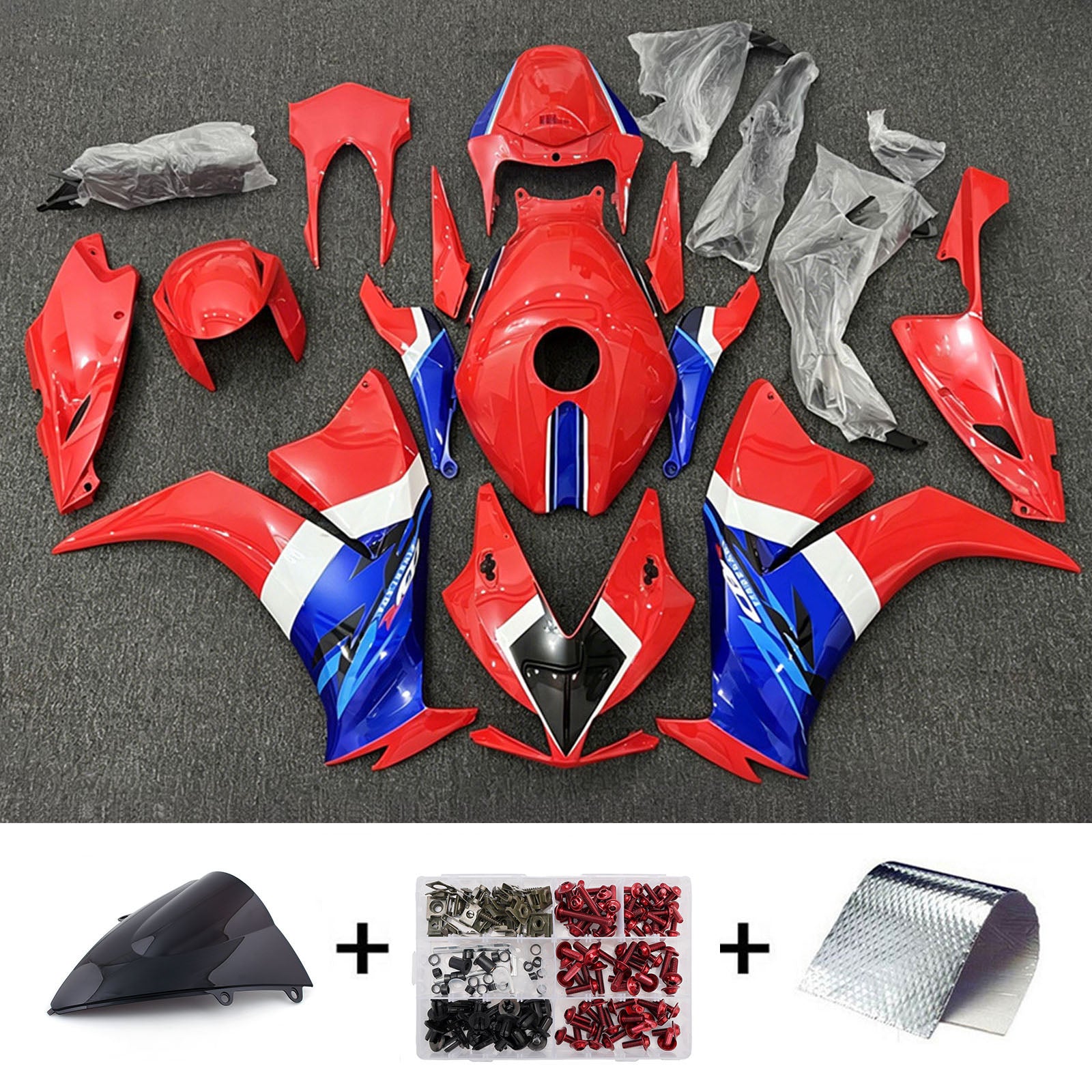 Injection Fairing Kit Bodywork Plastic ABS For Honda CBR1000RR 2012-2016