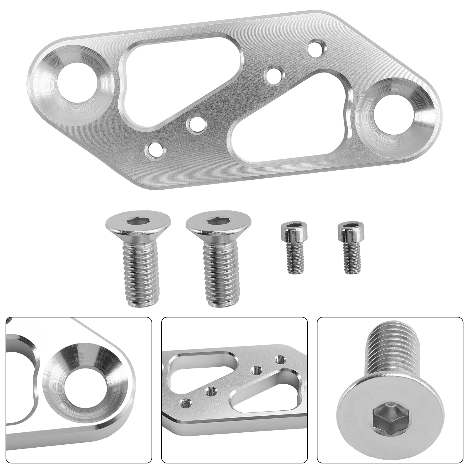 Drivstofftrykkregulator Mount Fit Ls Cylinder Head Montering Billet Fit Chevy