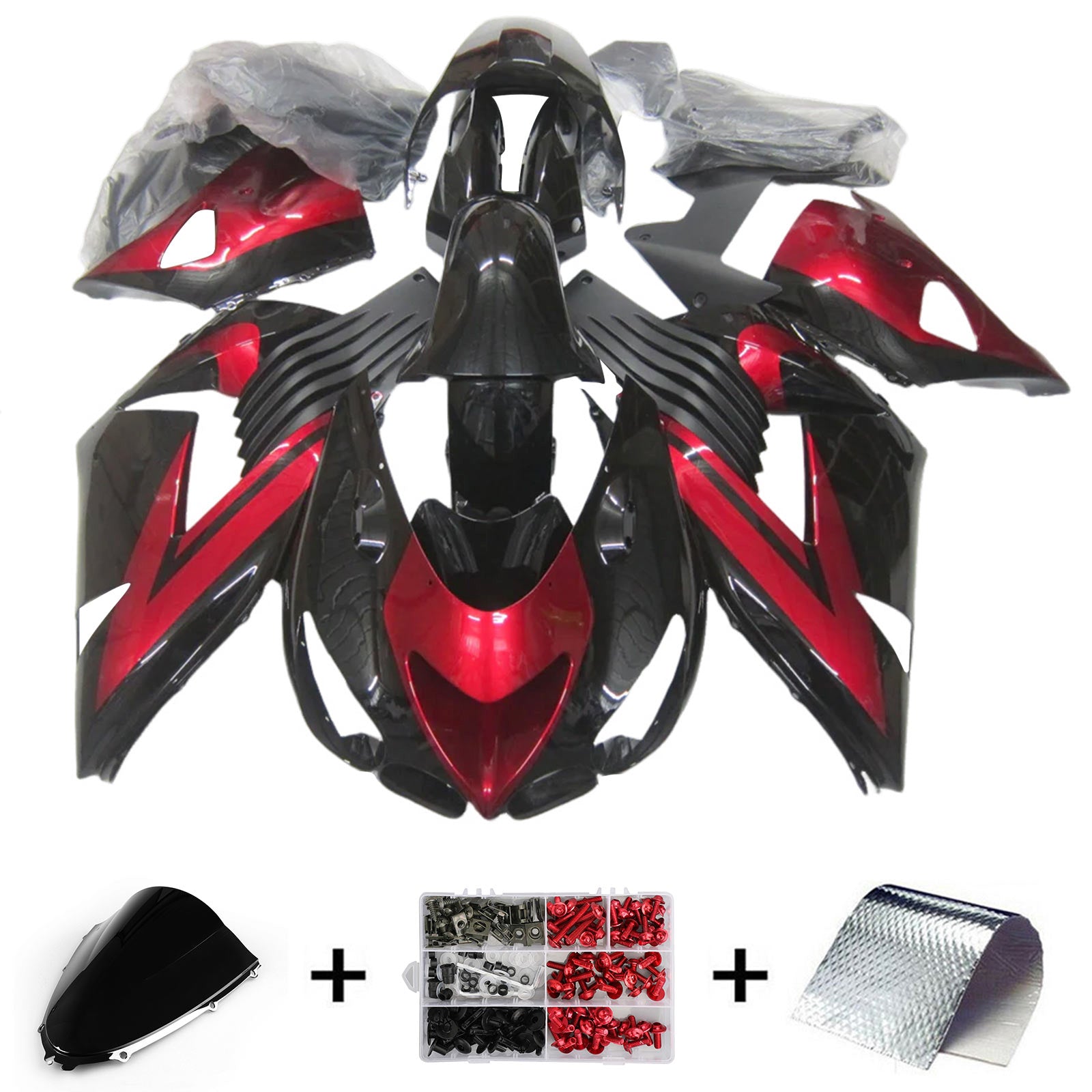 2006-2011 Kawasaki ZX14R ZZR1400 Injection Fairing Kit Bodywork