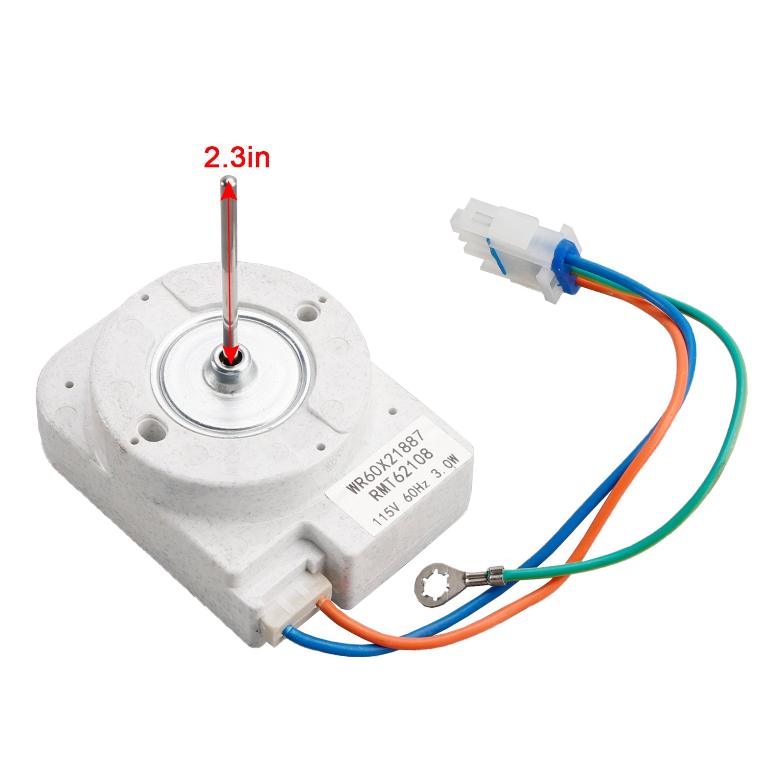 WR60X21887 Motor de ventilador do refrigerador para GE WR60X10137 WR60X10054