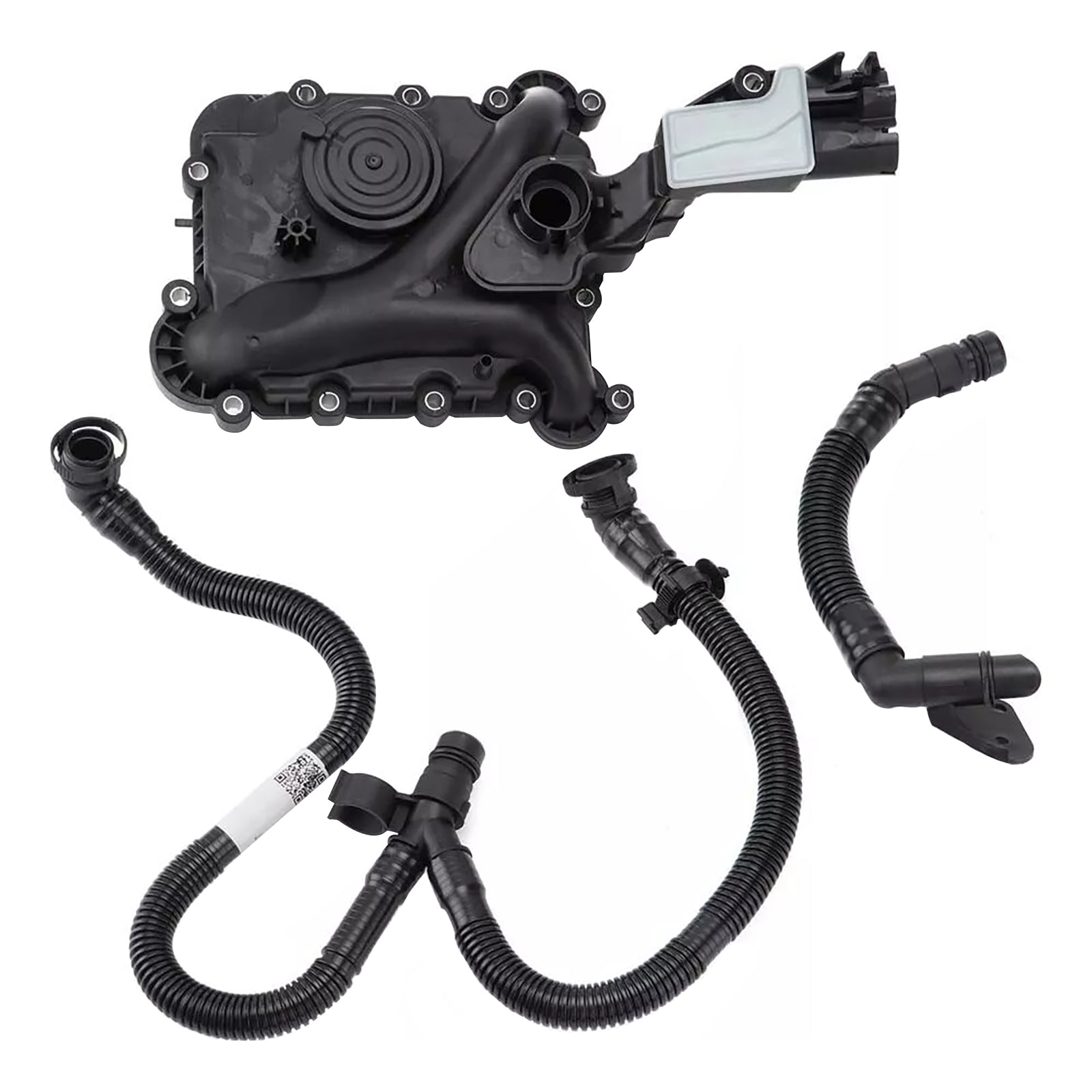 2010-2015 Q7 (4LB) 3.0 TFSI quattro Séparateur d'huile PCV Garniture de ventilation et tube de tuyau 06E103547S