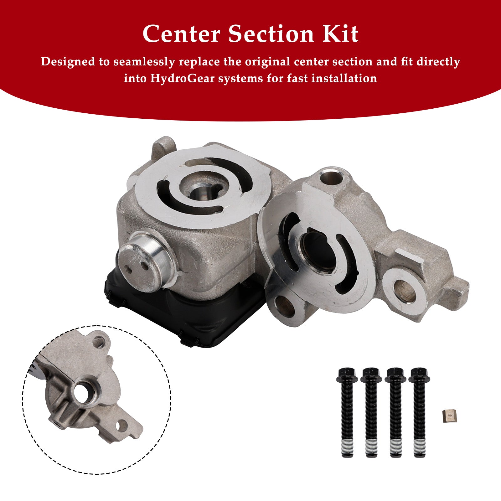 Center Section Kit - Part #71529 LH for Hydro Gear