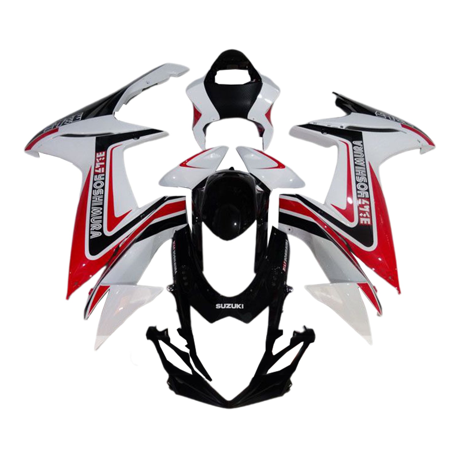 2011-2024 Suzuki GSXR 600/750 K11 Amotopart Injection Fairing Kit Bodywork Plastic ABS #101