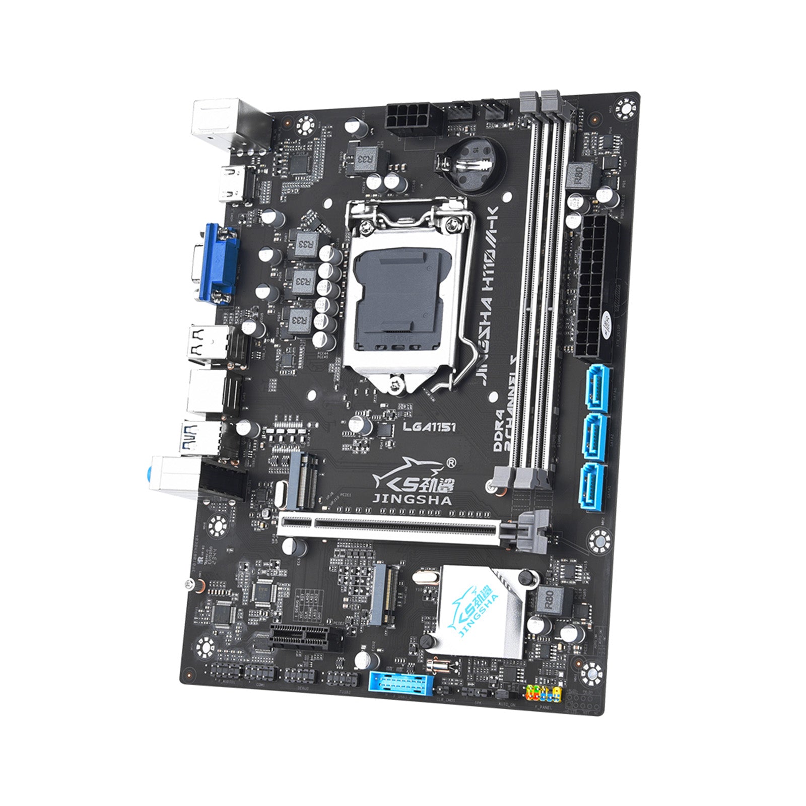 H110M-K Motherboard DDR4 Memory LGA-1151 Dual M.2 Integrated Graphics Card