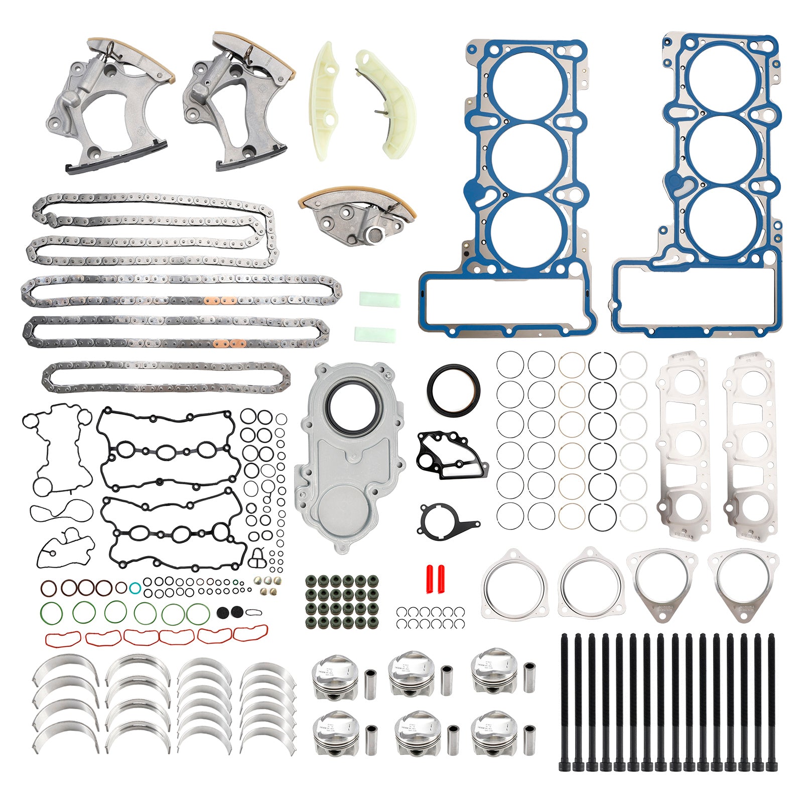 Reconstruction du moteur Audi A6 A7 CREC CRED CREH CREG 3.0T & Kit de distribution 06E103149AR