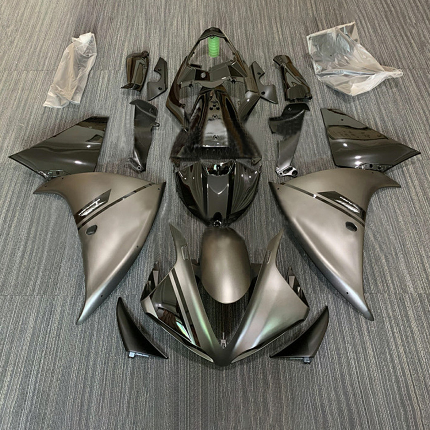 2009-2011 Yamaha YZF 1000 R1 Injeksjon Fairing Kit Bodywork Plastic ABS#172