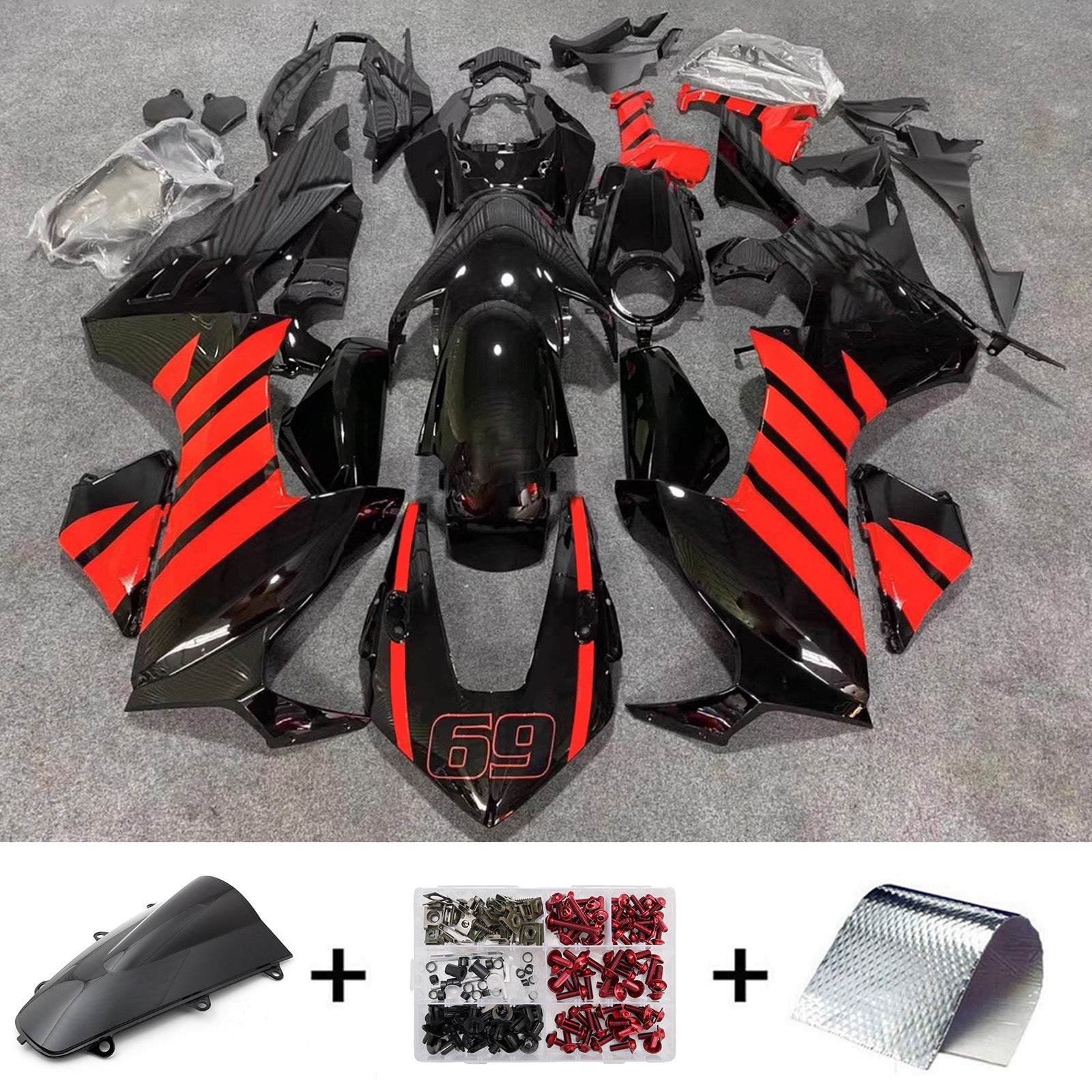 Injection Fairing Kit Bodywork Plastic ABS For Honda CBR1000RR 2017-2025