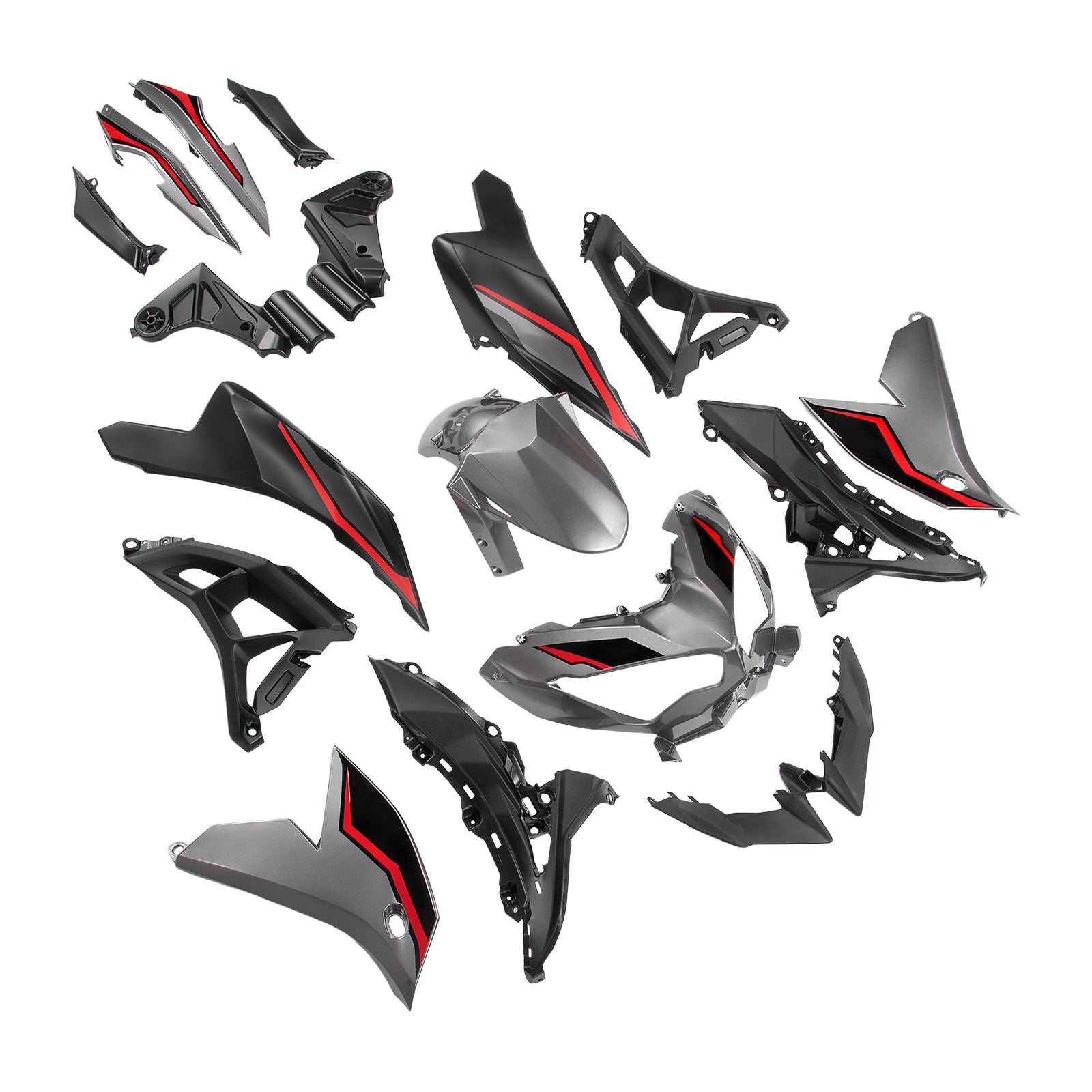 2022-2024 Kawasaki VERSYS 650 KLE Injection ABS Bodywork Fairing Kit 04#