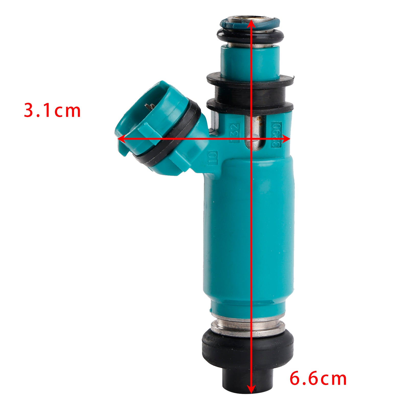 4PC 16450-MCJ-752 Brandstof Injectoren Voor Honda CBR900RR 02-03 CBR954RR 02-06 RVT1000R