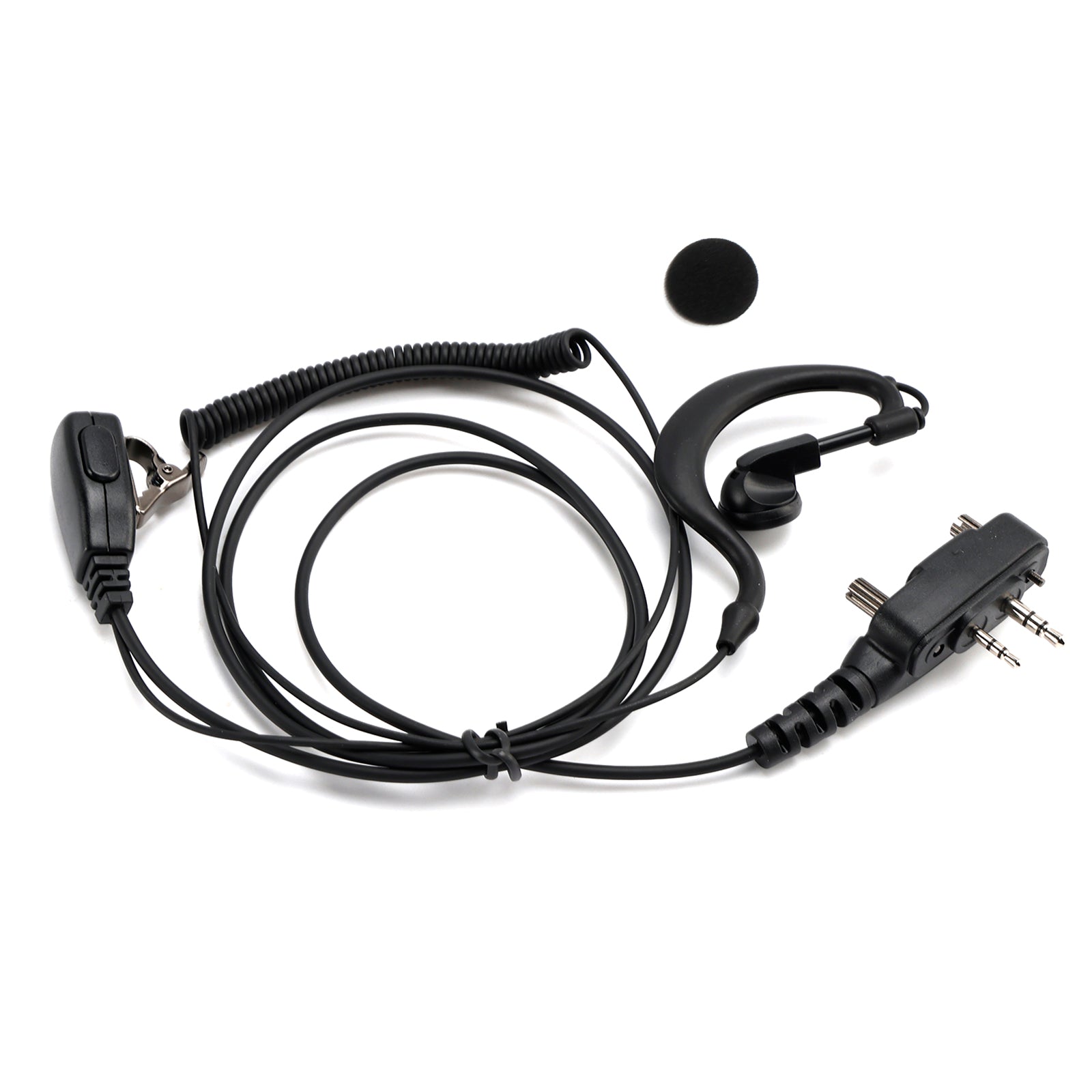 Casque d'écoute incurvé ICOM F1000-011, pour ICOM A16 IC-F3230 F4230D F1100 F2100D
