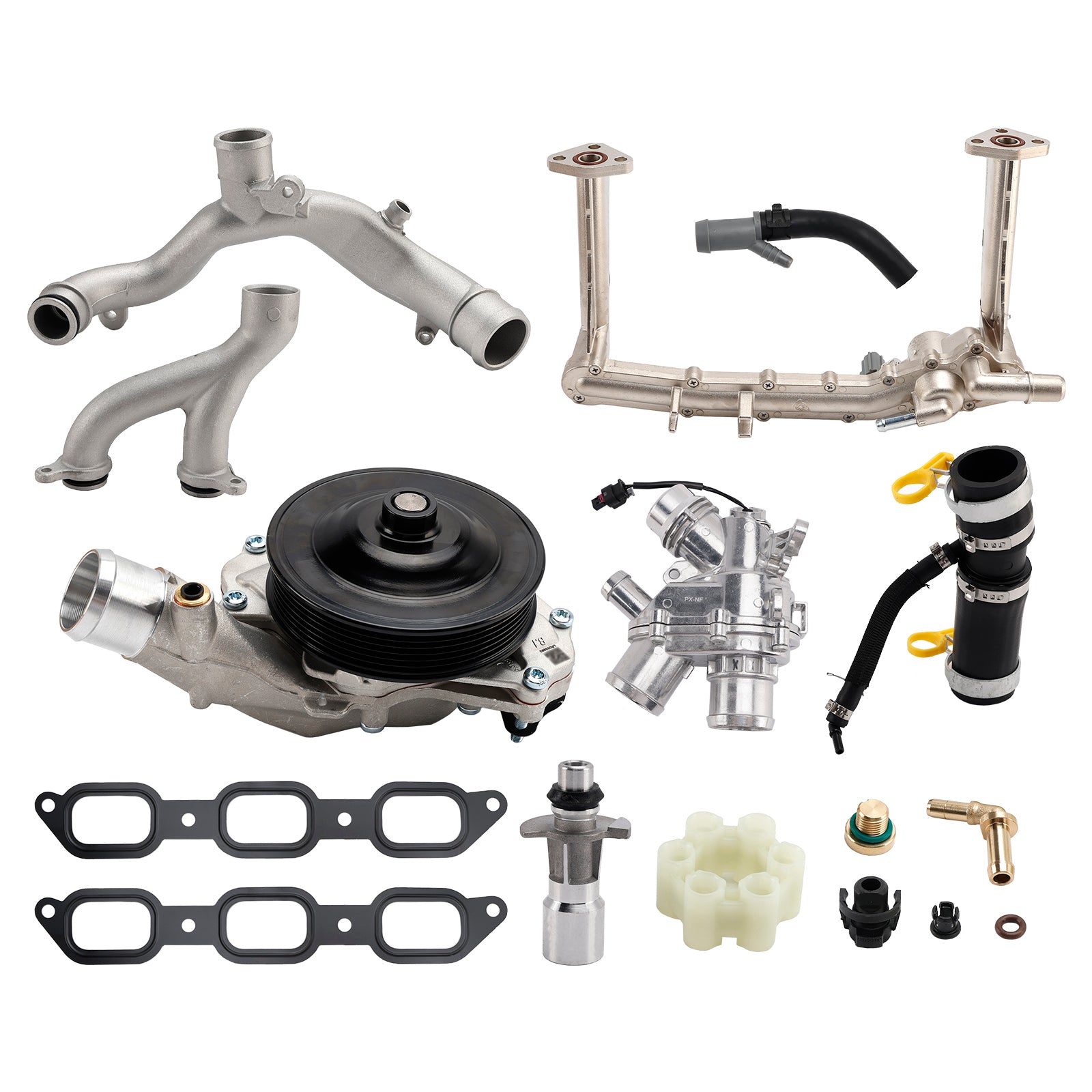 2013-2019 For Jaguar XJ 3.0L V6 - Gas Engine Cooling System Kit C2Z21781