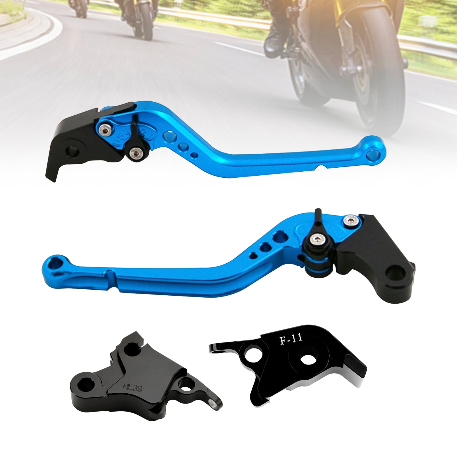 Palanca de freno de embrague larga apta para CFMOTO 700CL-X Sport 2021-2022