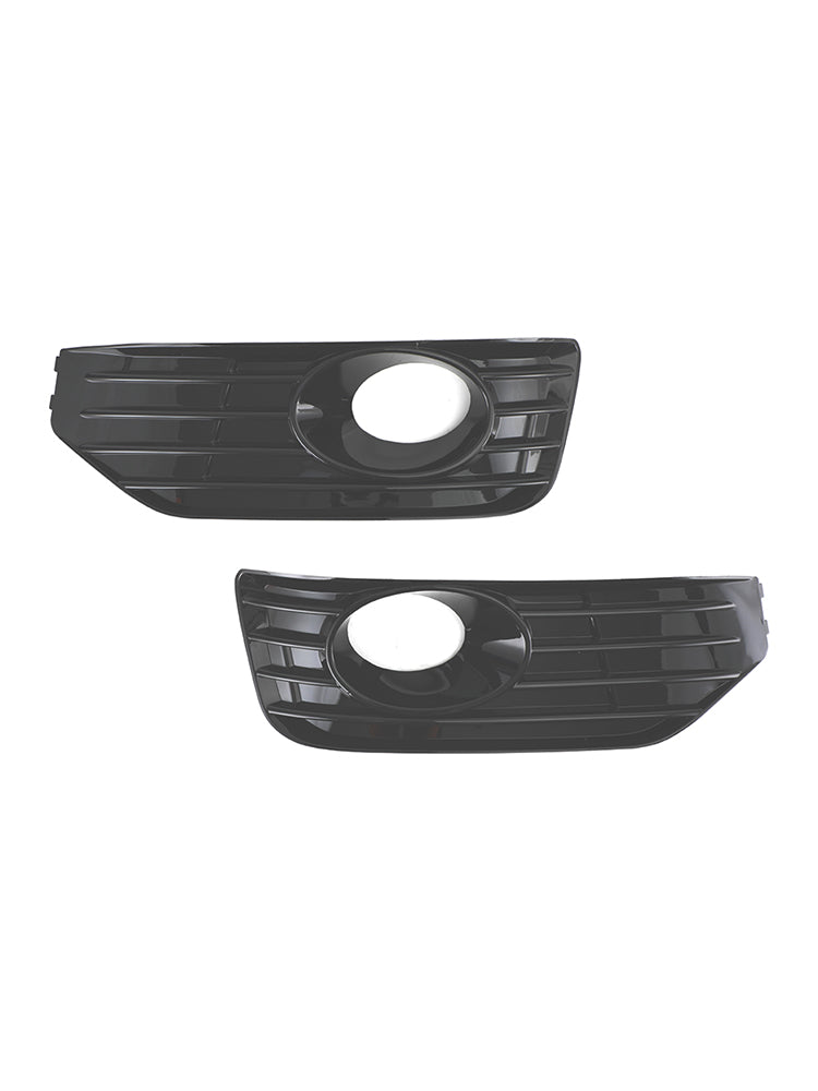 2010-2015 VW T5 T5.1 S-line Glanzend Zwart Mistlamp Lichtafdekking Insteekrooster