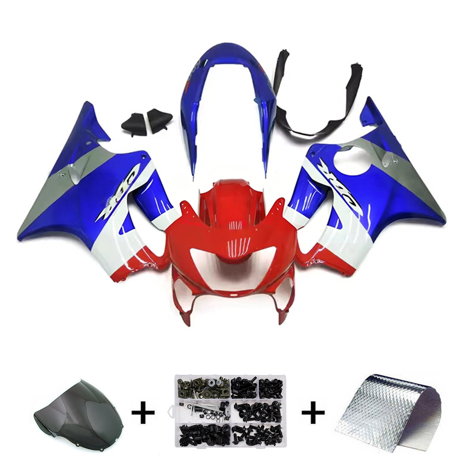 Injection Fairing Kit Bodywork Plastic ABS For Honda CBR600 F4 1999-2000