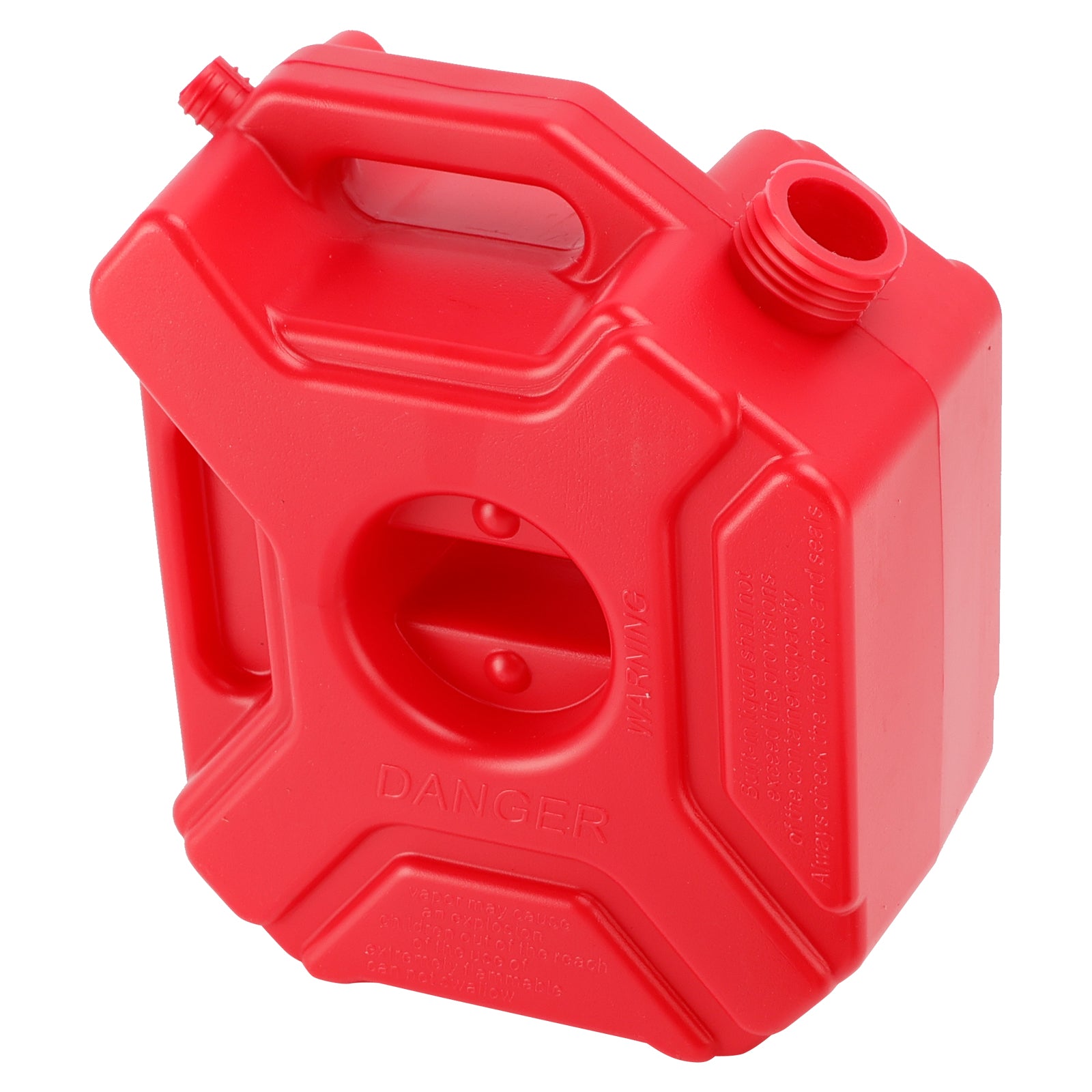 3L Oil Gas Container Anti-static Jerry Can Fuel Tank Red For Touring Adventure