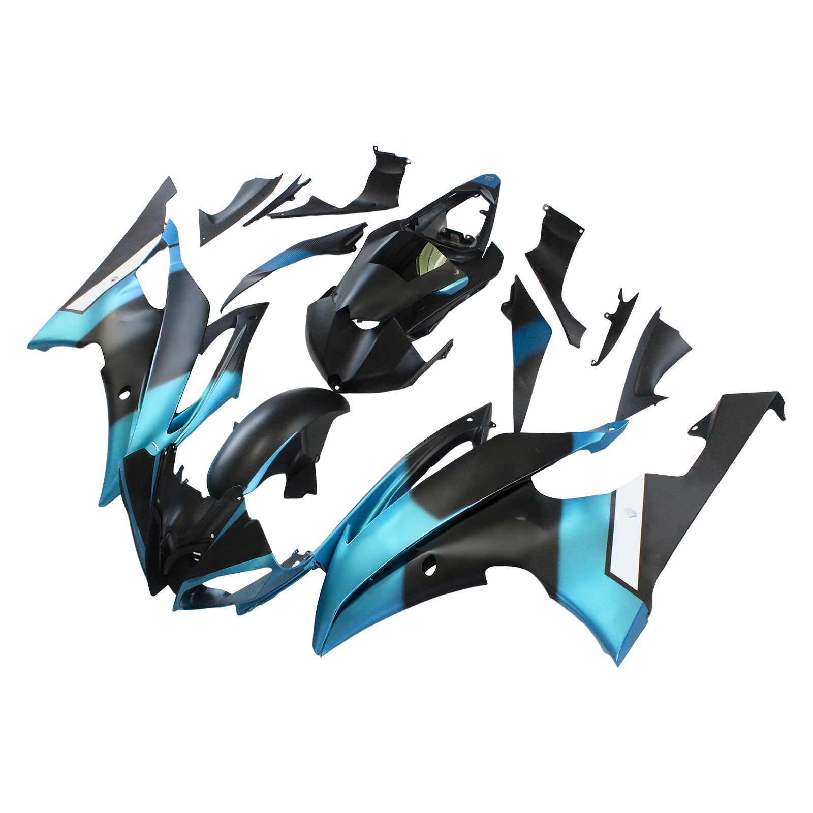 Injection Fairing Kit Bodywork Plastic ABS fit For Yamaha YZF 600 R6 2008-2016