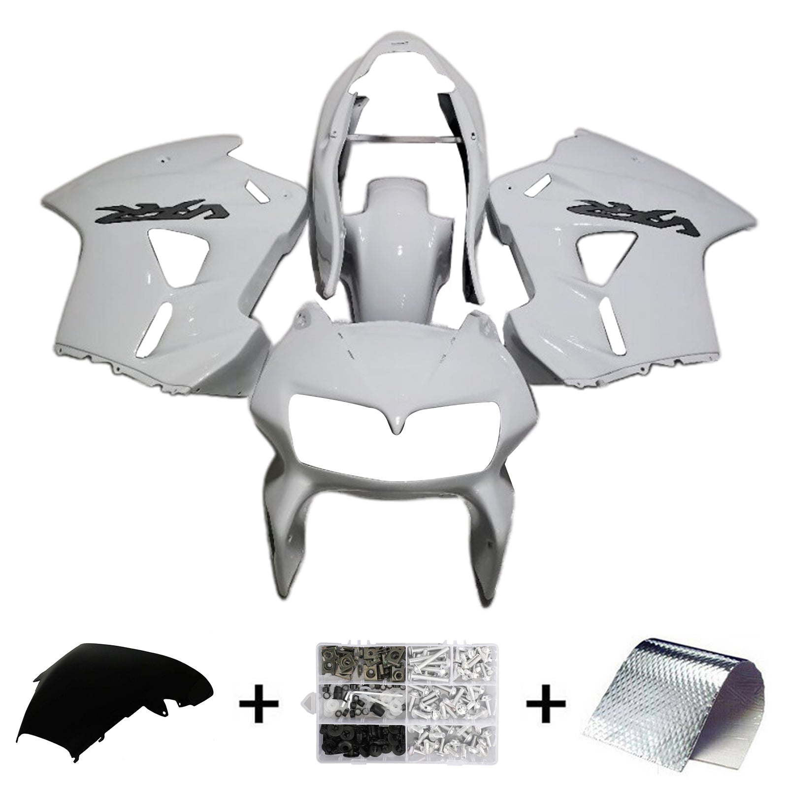 1998-2001 Honda VFR800 Injection Fairing Kit Bodywork Plastic ABS