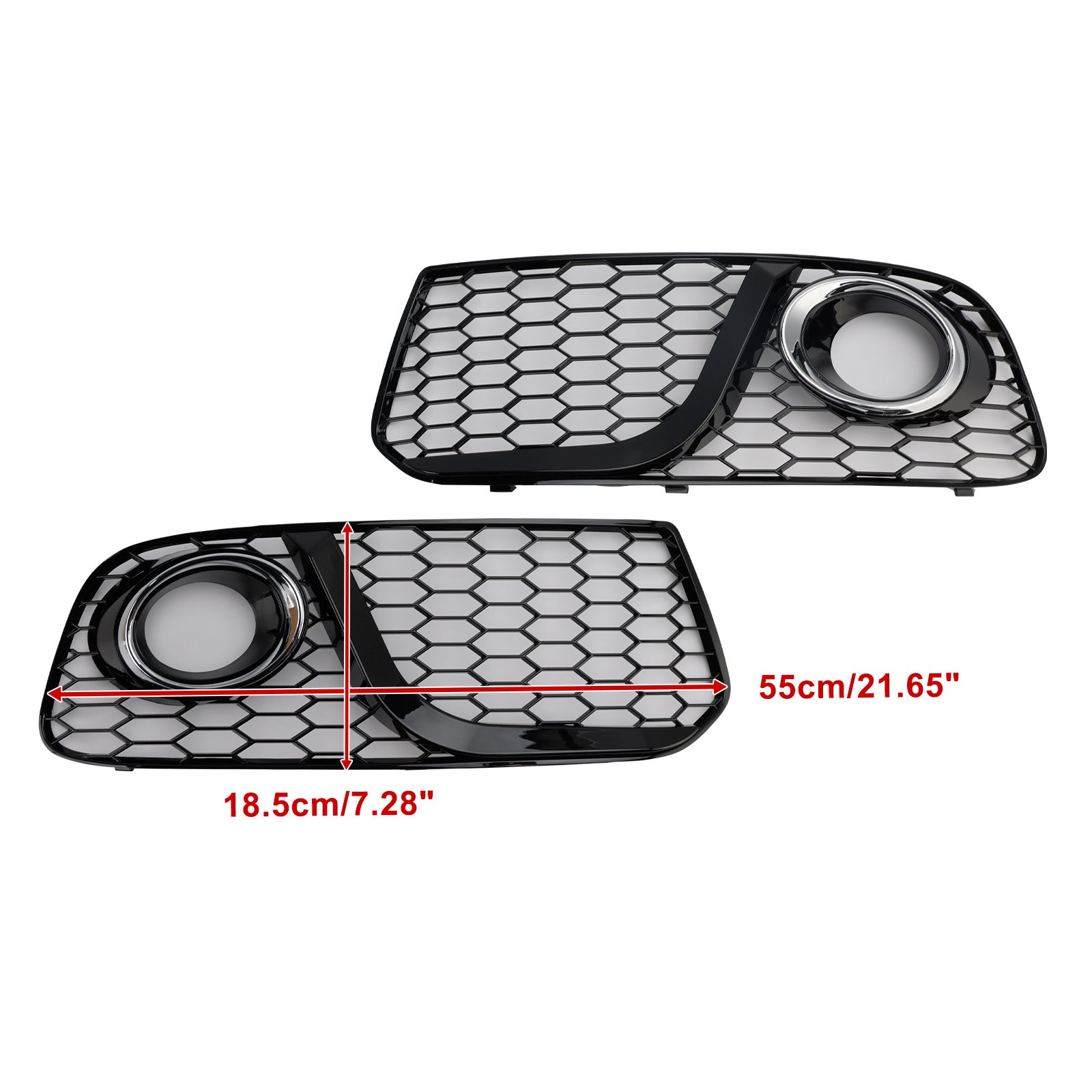 Front Bumper Fog Light Grille Grill 8R0807681M Fit Audi Q5 2013-2017