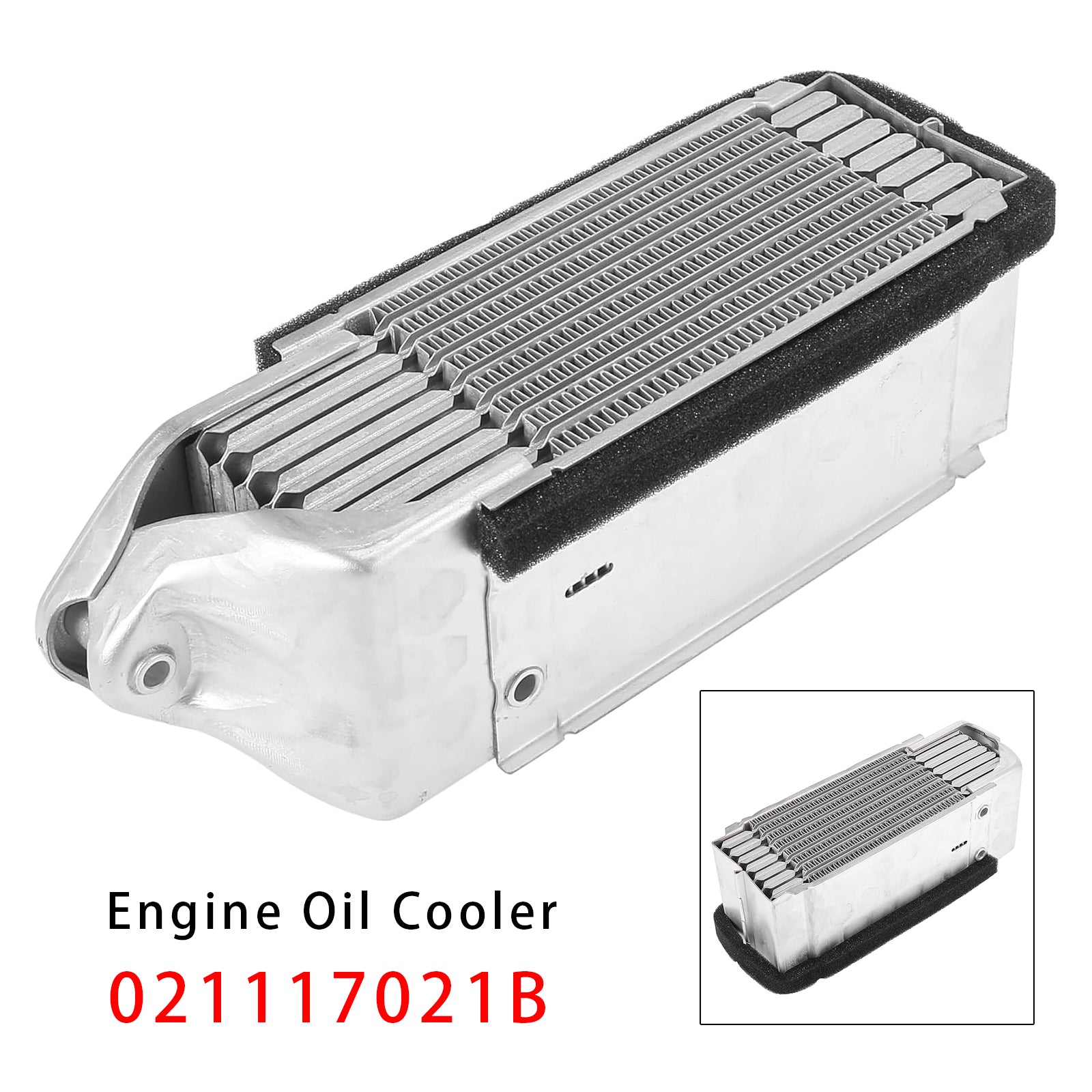For VW 412 Variant 1.7 1.8 021117021B Engine Oil Cooler