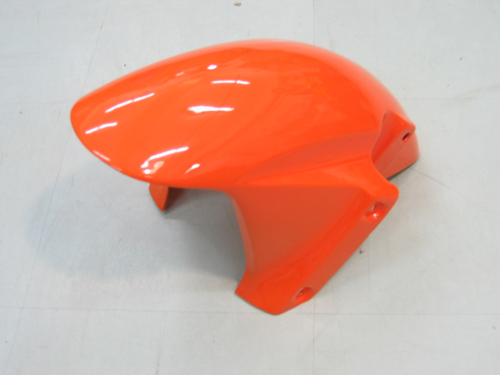 2003-2004 Honda CBR 600 RR Orange & Black Flame Racing Fairings Generic