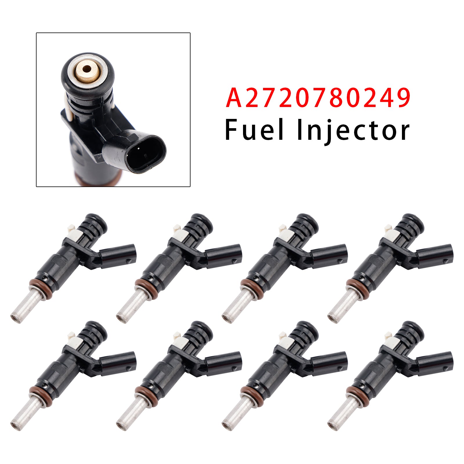 Injecteur de carburant, 8 pièces, pour mercedes-benz E350 R350 S400 C280 C300 3,5l A2720780249