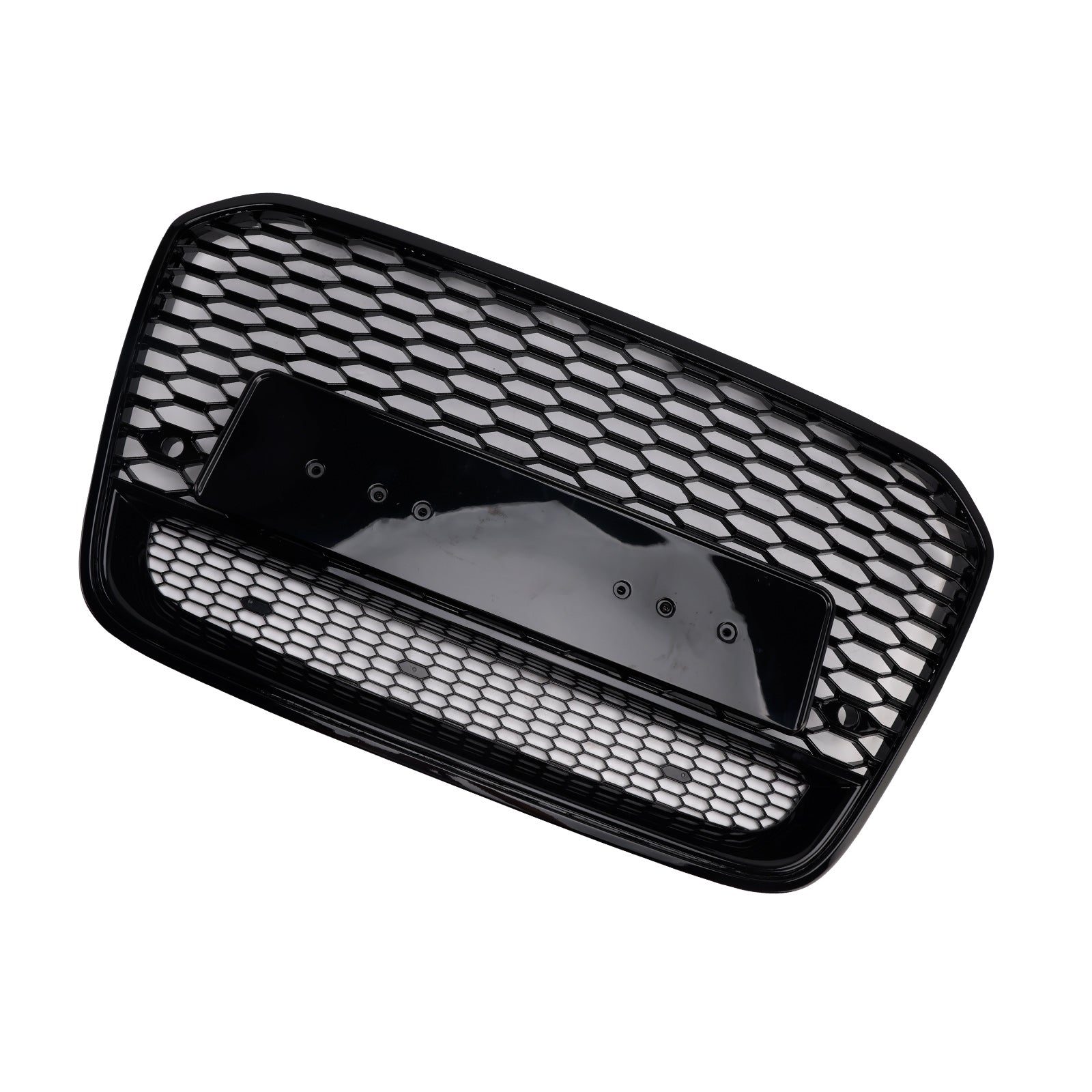 RS6 Style Front Mesh Honeycomb Grill Grille Fit Audi A6 S6 C7 2012-2015