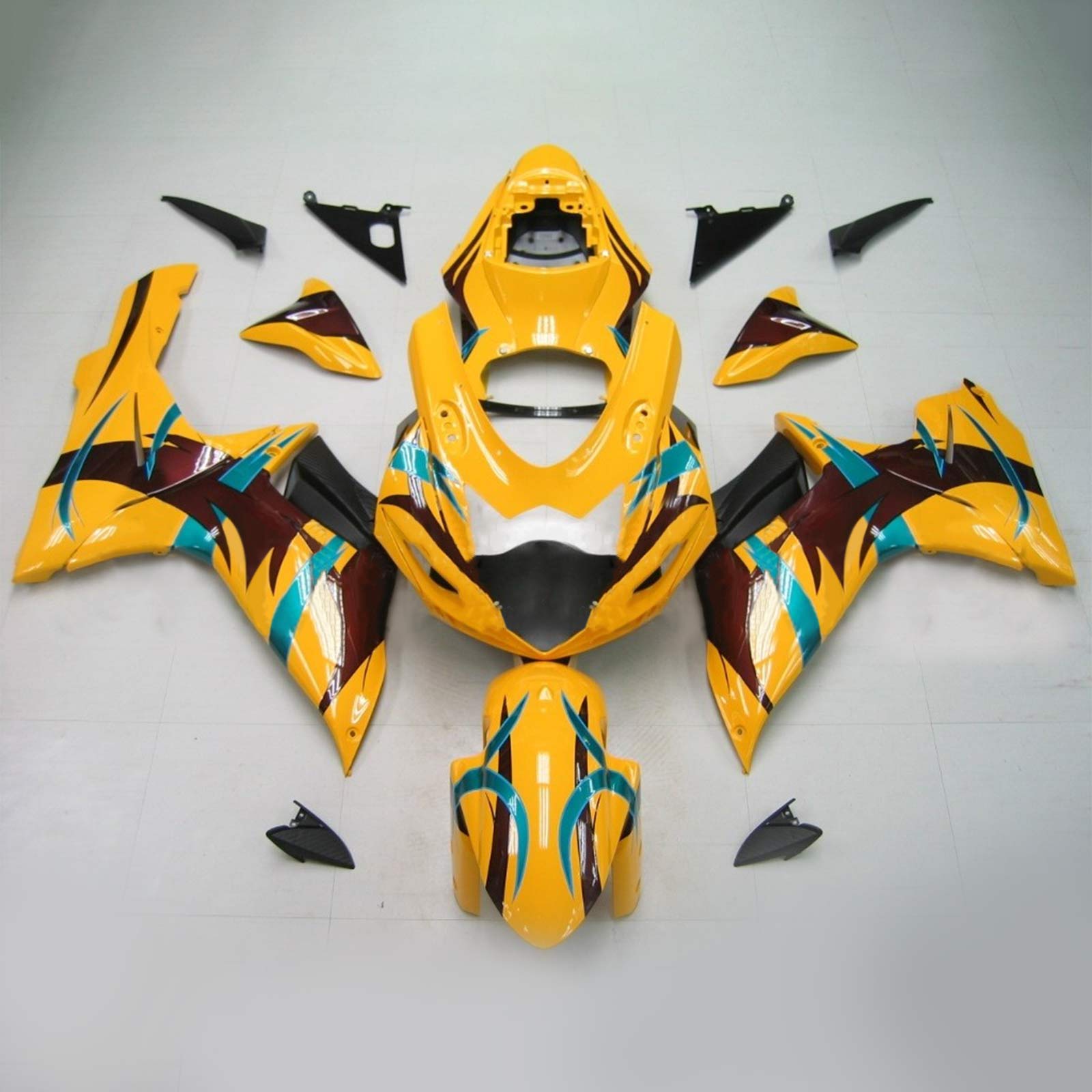 2011-2024 Suzuki GSXR 600/750 K11 Amotopart vstrekovacia kapotážová súprava karosérií Plast ABS #101