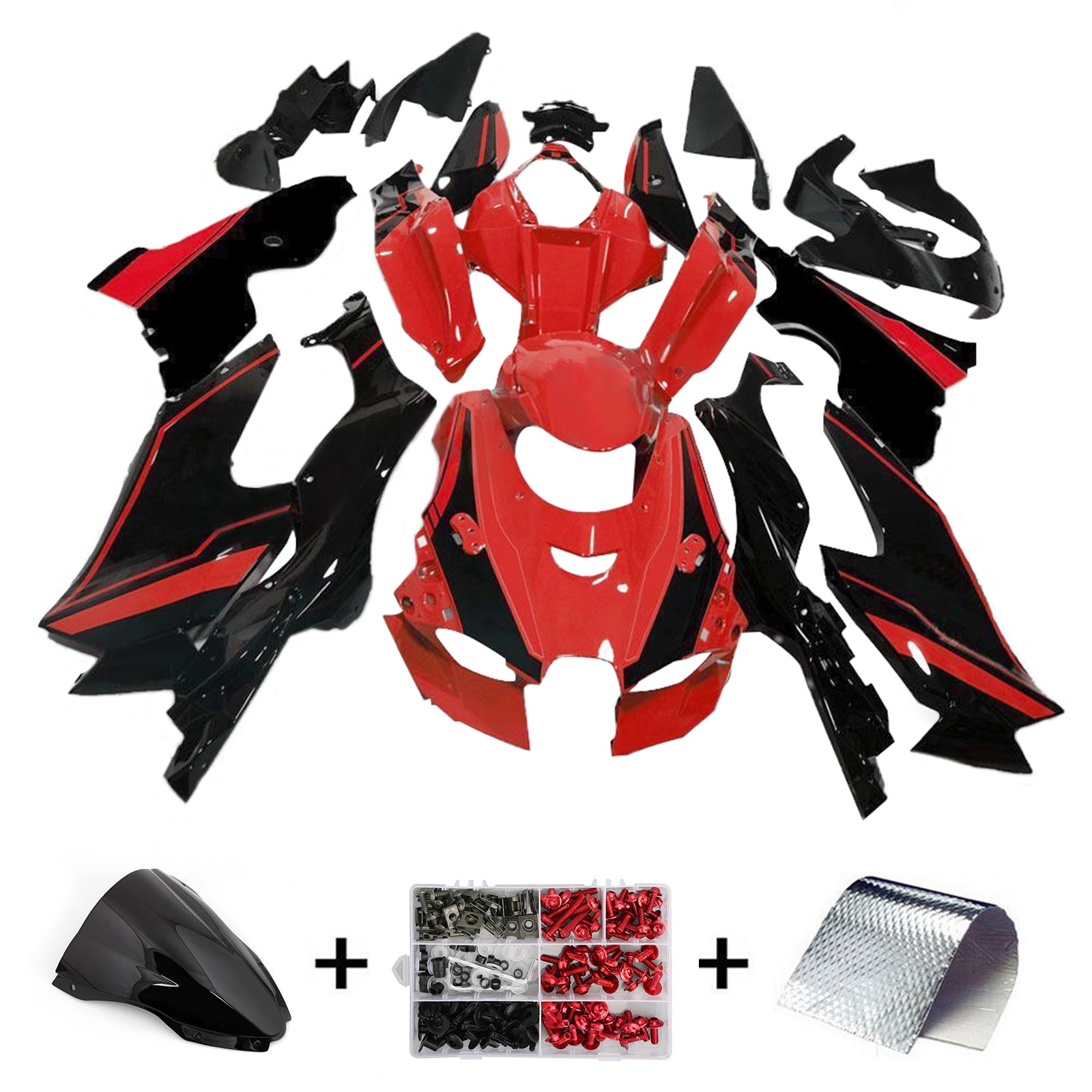 2021-2024 Kawasaki ZX-10R ZX10RR Injection Fairing Kit Bodywork ABS