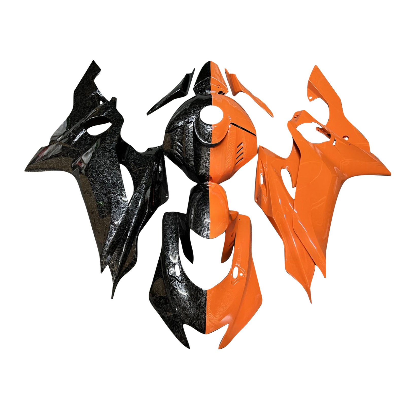 Kit de carenado de inyección, carrocería de plástico ABS apto para Yamaha YZF-R6 2017-2023