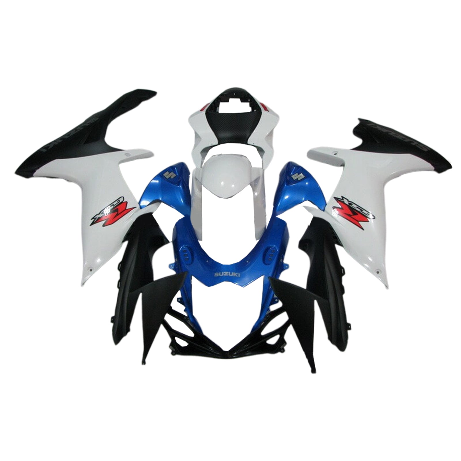 2011-2024 Suzuki GSXR 600/750 K11 Amotopart Injection Fairing Kit Bodywork Plastic ABS #101