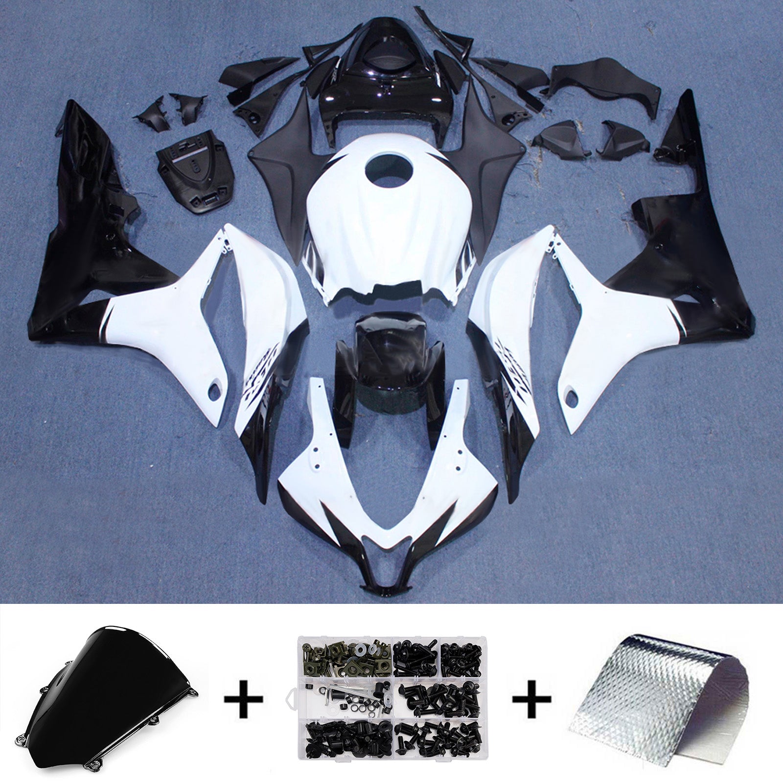 Injection Fairing Kit Bodywork Plastic ABS For Honda CBR600RR 2007-2008 F5