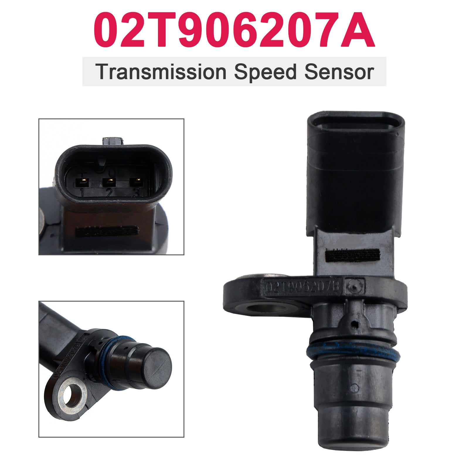 Capteur de vitesse de Transmission 02T906207A pour Audi A1 A3 Q2 Q3