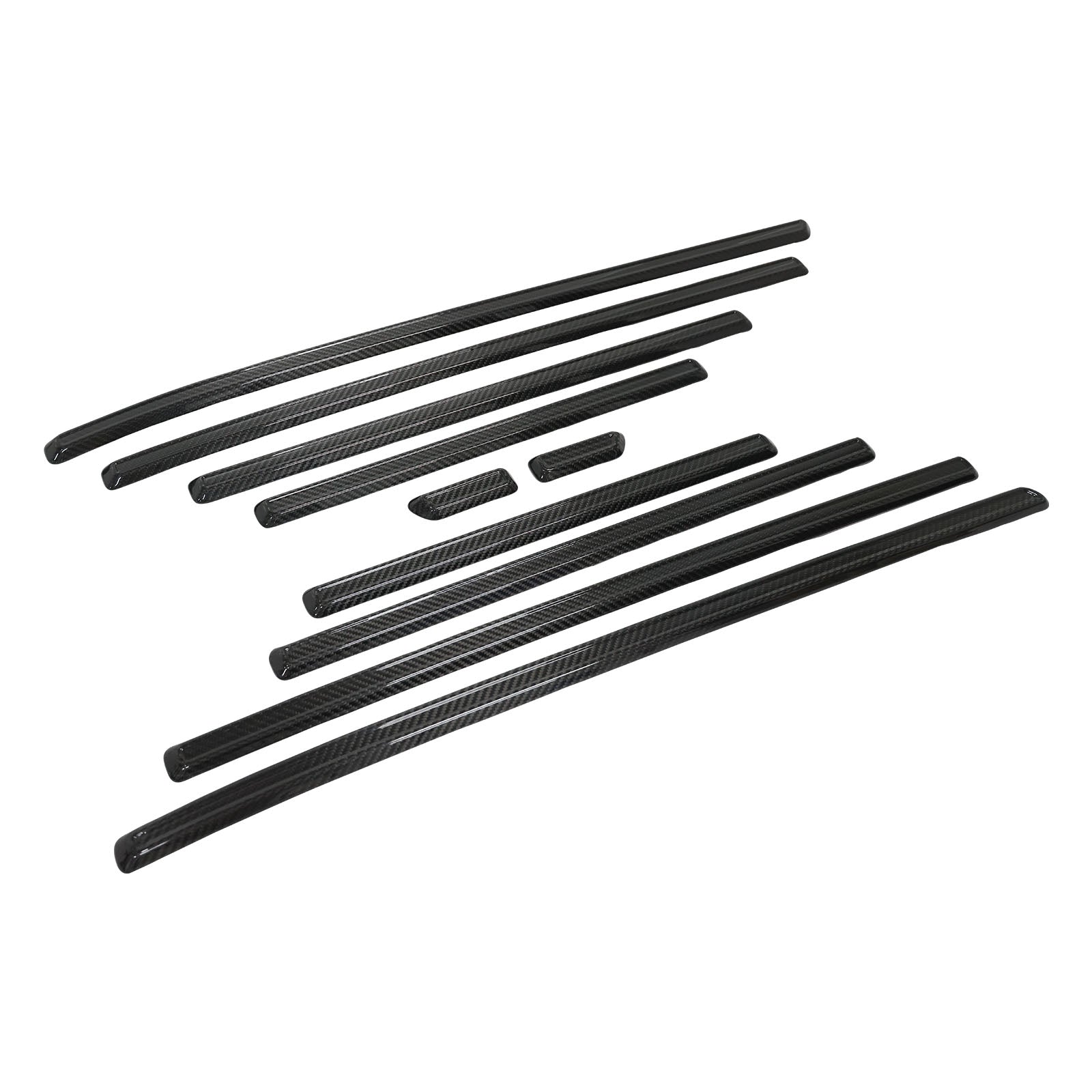 Dry Carbon Door Body Side Molding Trim Fit Benz G Class W464 W465 2019-2026