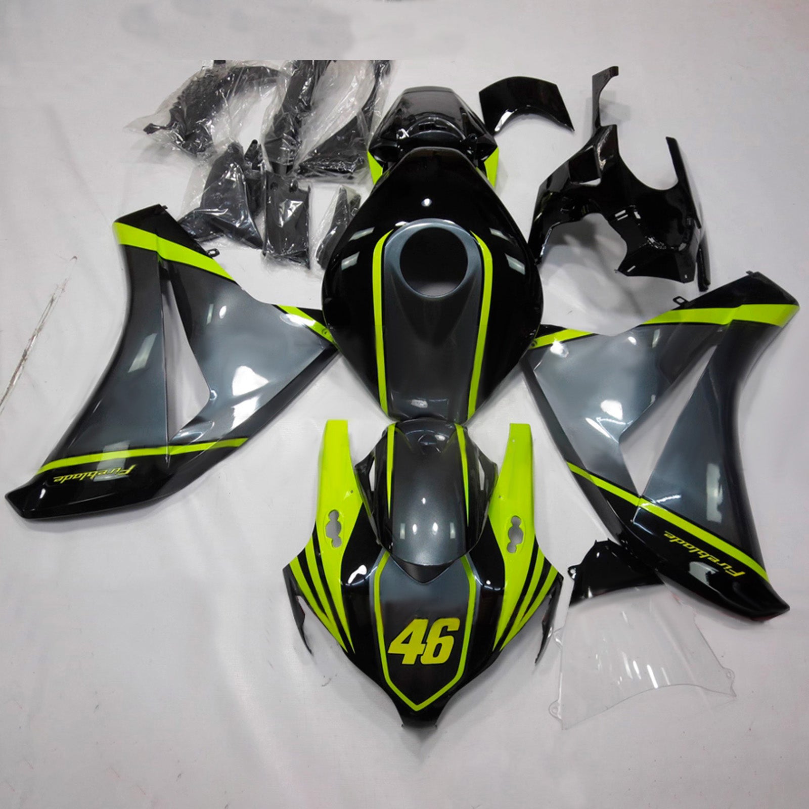 Injection Fairing Kit Bodywork Plastic ABS For Honda CBR1000RR 2008-2011