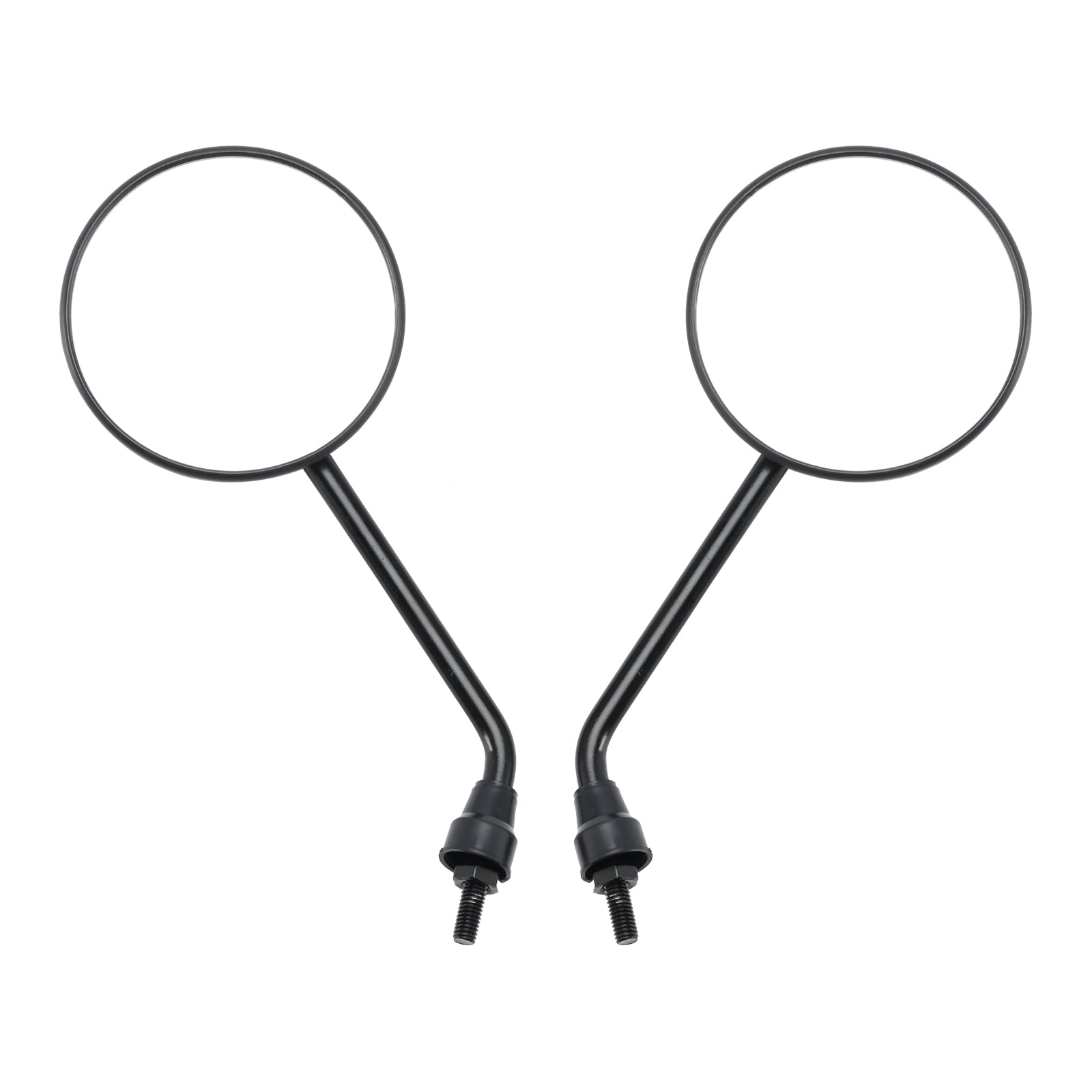 Simson S50 S51 S53 SR50 Schwalbe KR51 Pair Black Rearview Mirror M8x1.25