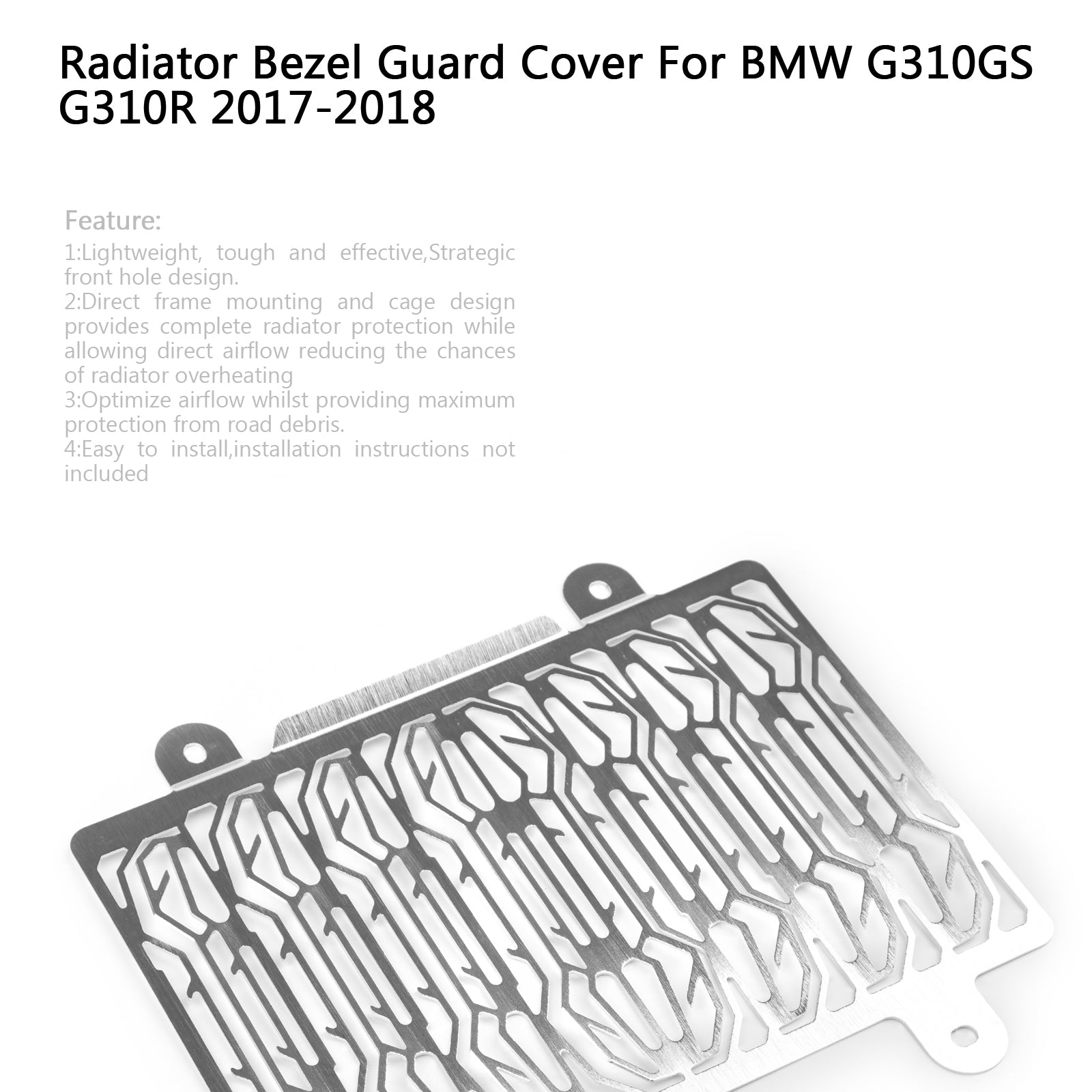 Radiator Grille Cover Guard Shield Protector For BMW G310GS G310R GS/R 17-18 SI