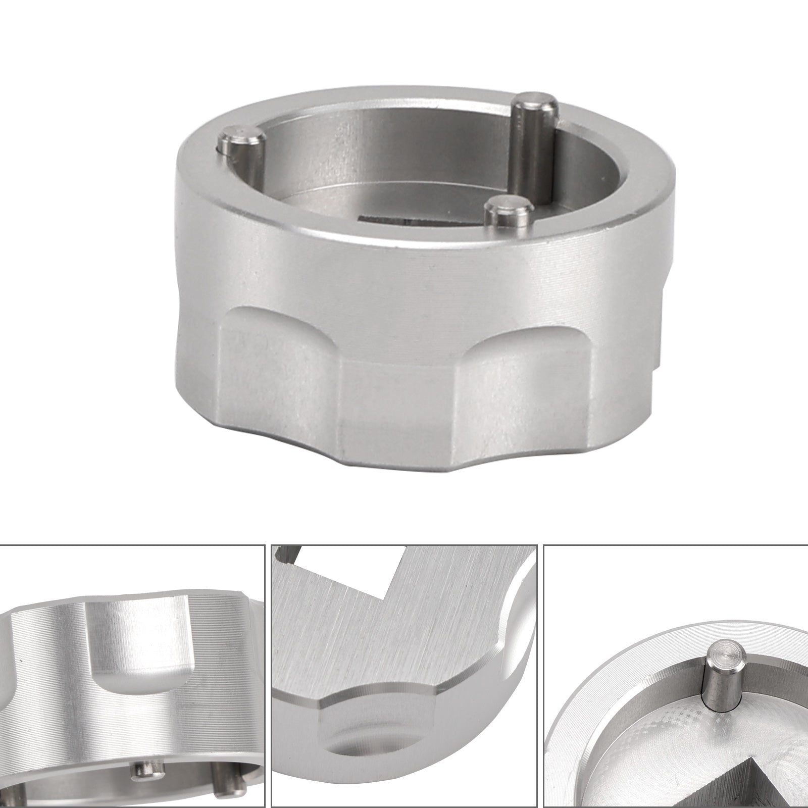 Outil de douille de fourche pour retrait du piston extérieur Fox CTD à 3 broches - 398-00-504