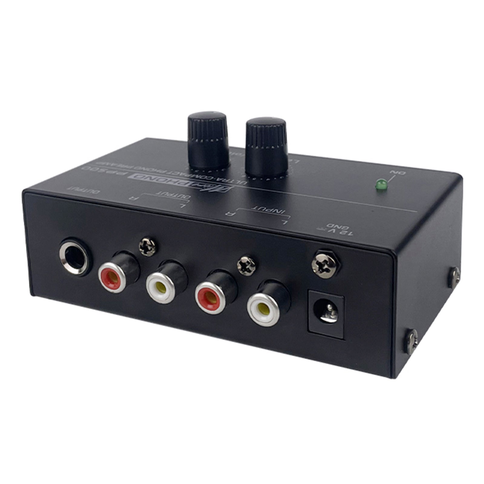 PP500 Phono Preamp Preamplifier with Level Volume Control for LP Vinyl Turntable