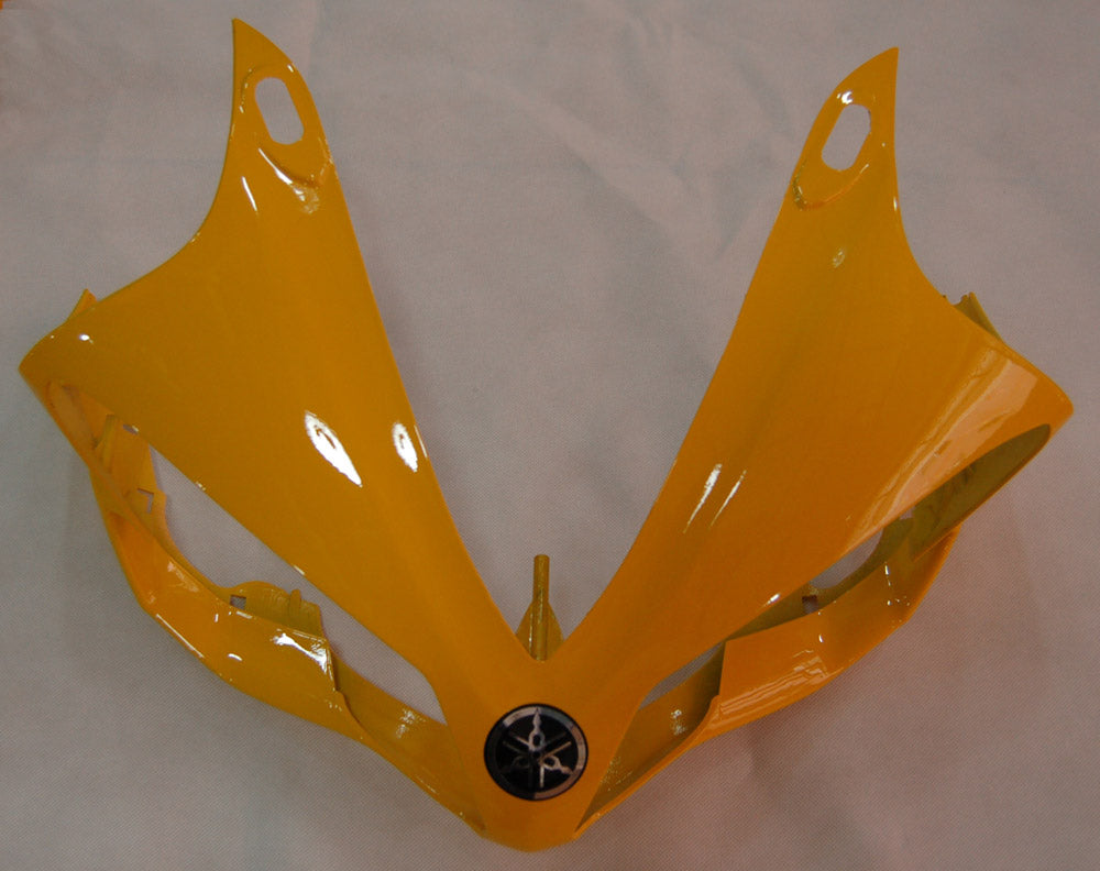 2007-2008 Yamaha YZF-R1 Yellow & Black Flame Racing Fairings Generic