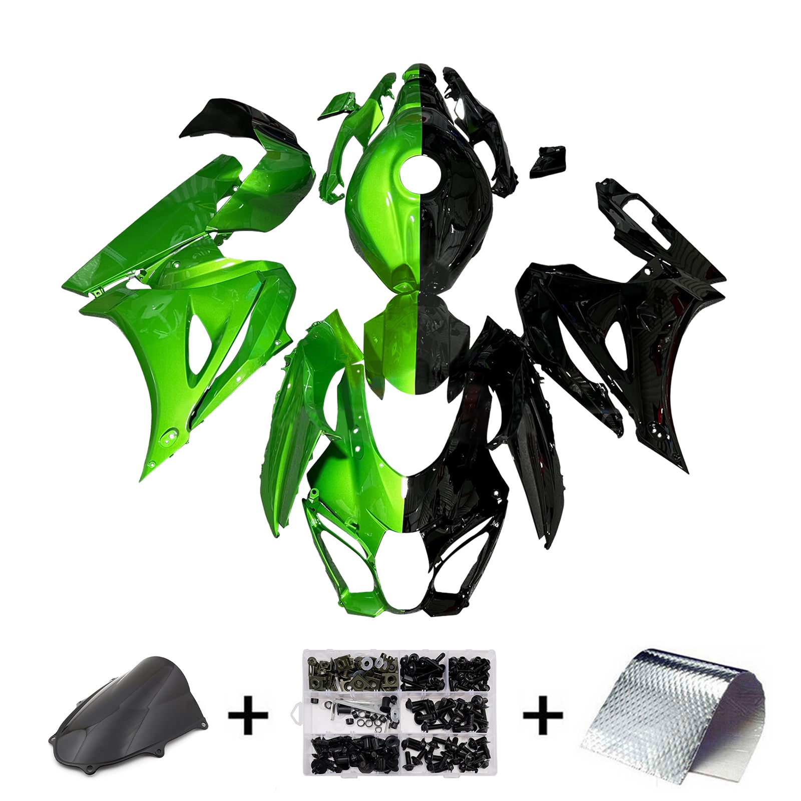 2017-2025 Suzuki GSXR1000 K17 Kit de carenagem de injeção de injeção Plástico ABS #101