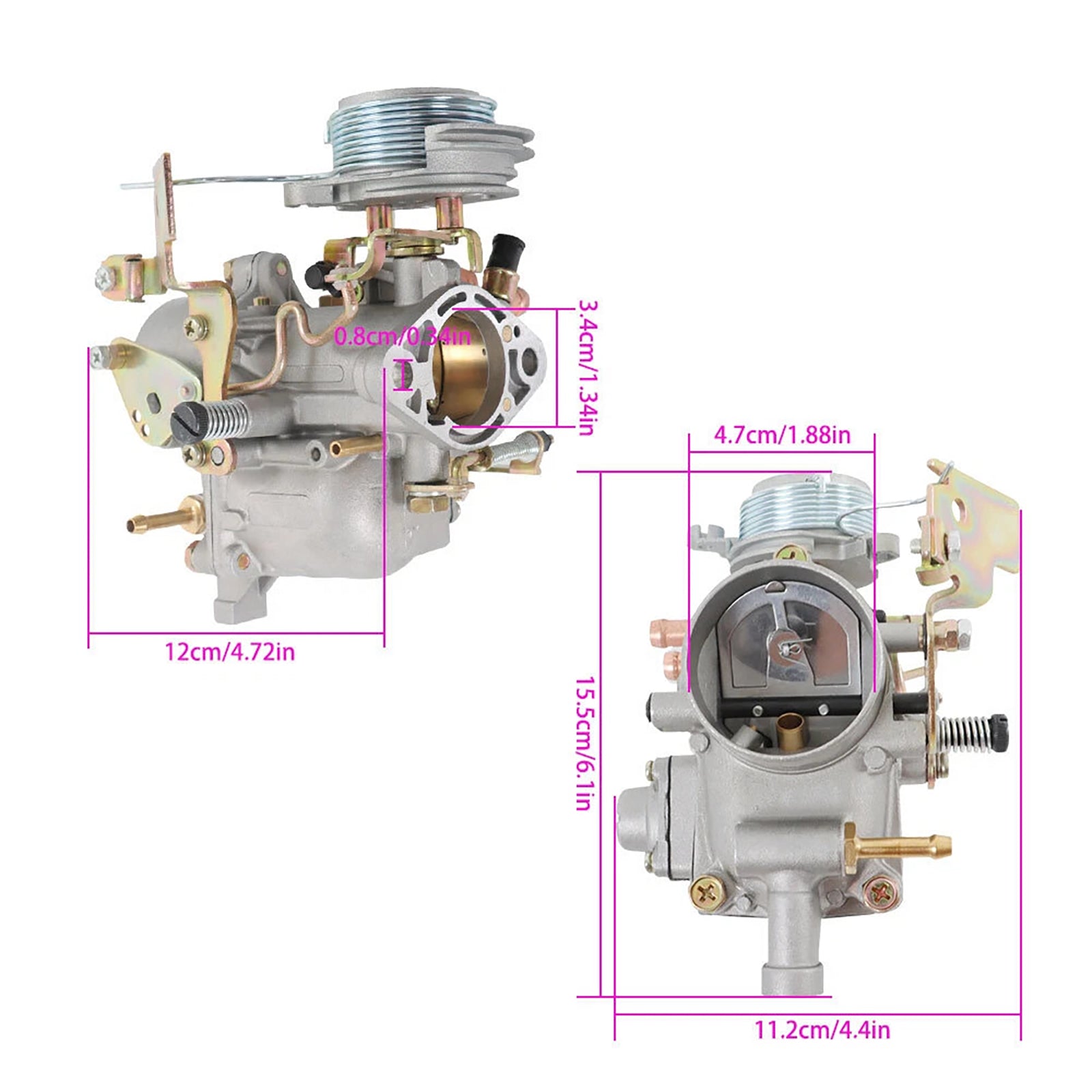 1969-1983 Peugeot 504 Carburetor 127910000